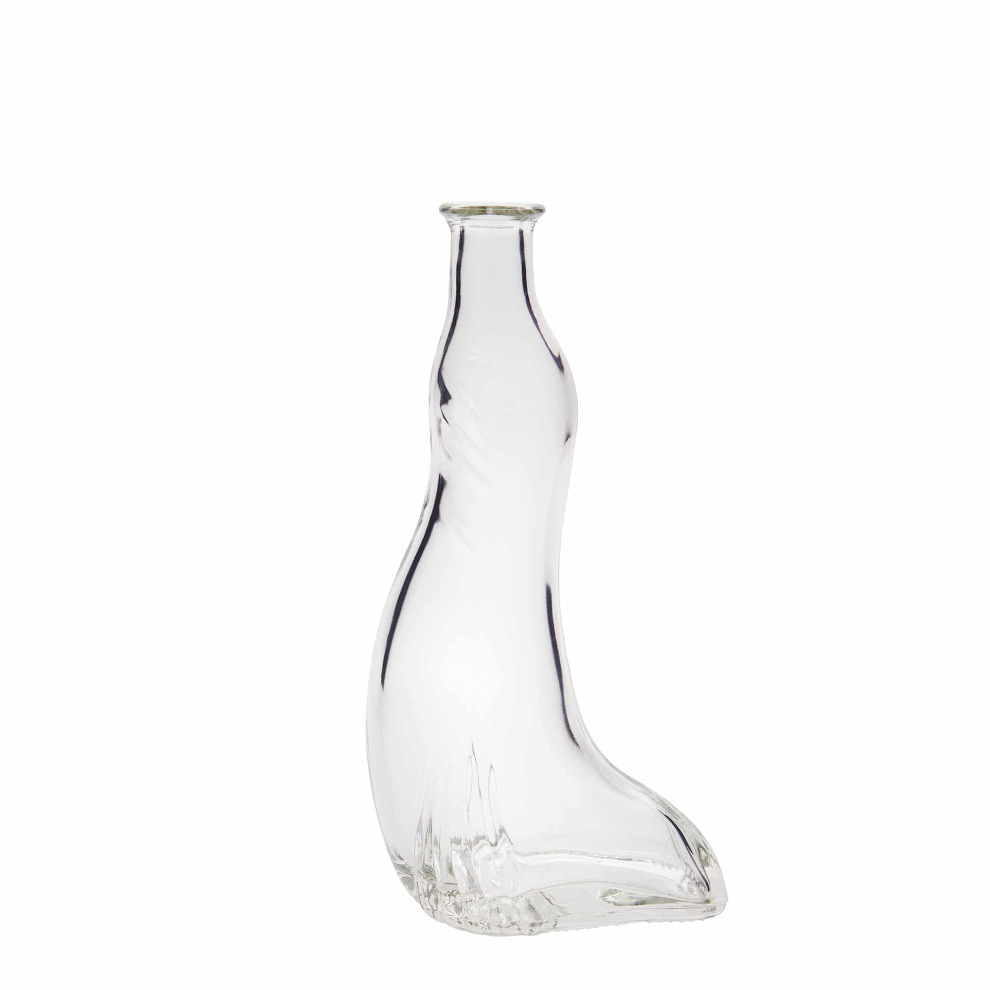 200 ml Glasflasche 'Seehund', Mündung: Kork 200 ml Glasflasche 'Seehund', Mündung: Kork