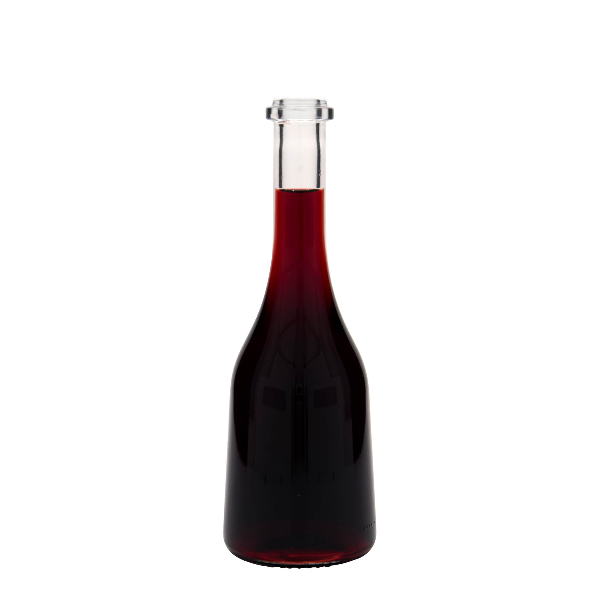 500 ml Glasflasche 'Rustica', Mündung: Kork 500 ml Glasflasche 'Rustica', Mündung: Kork