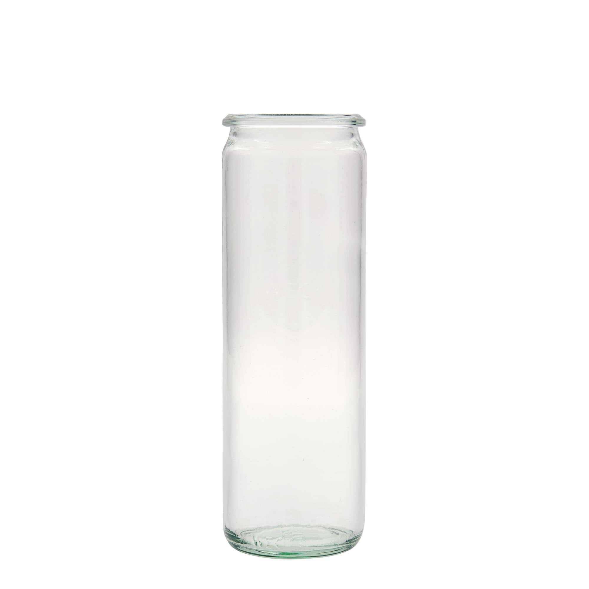 6x 600 ml WECK-Zylinderglas mit Glasdeckel RR 60