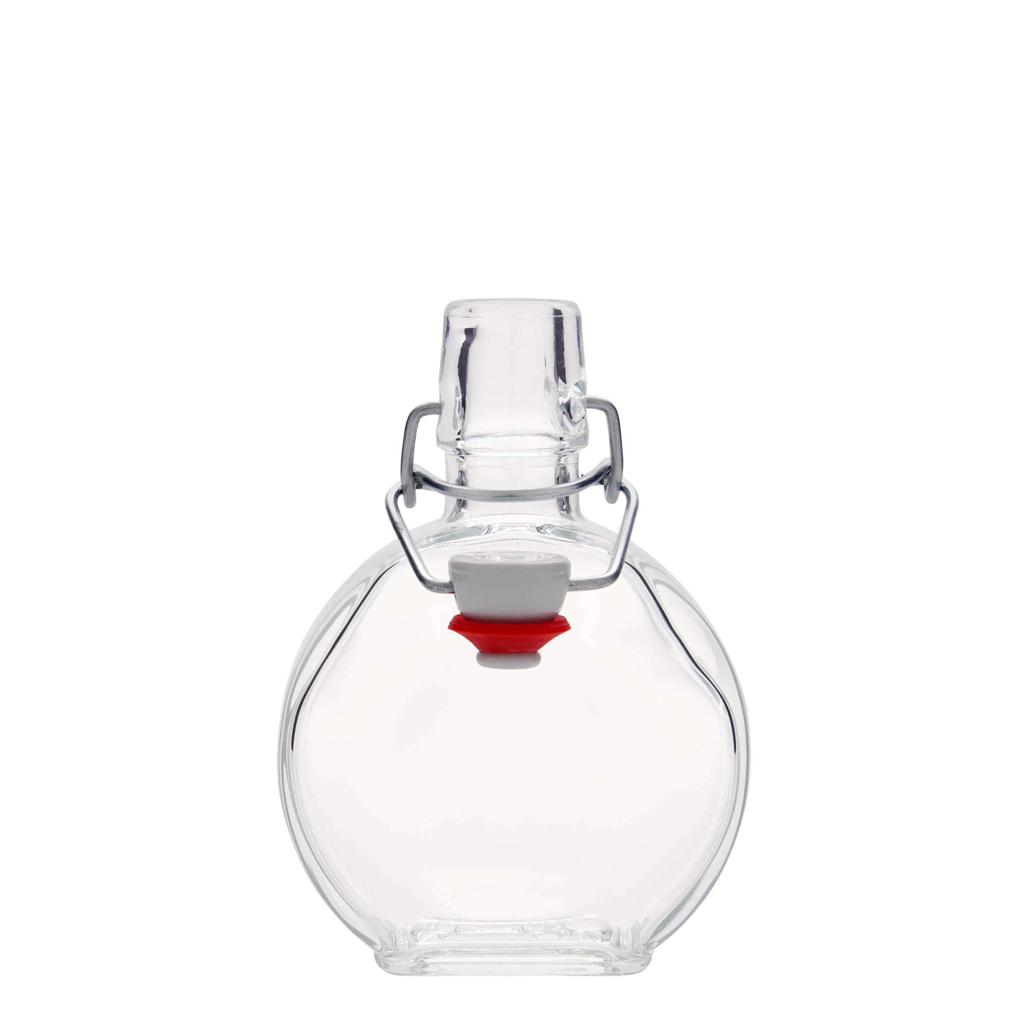 200 ml Glasflasche 'Sensatione', rechteckig, Mündung: Bügelverschluss 200 ml Glasflasche 'Sensatione', rechteckig, Mündung: Bügelverschluss
