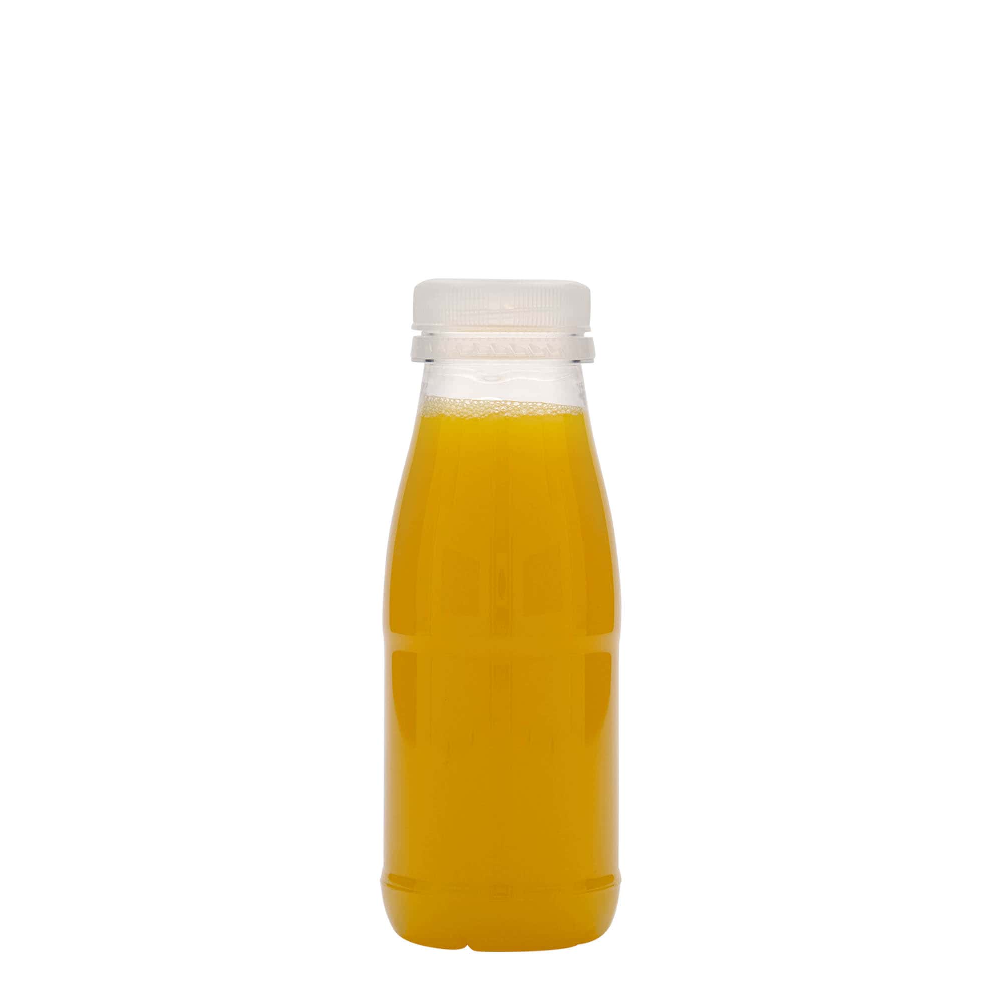 250 ml PET-Flasche «Milk and Juice», Kunststoff, Mündung: 38 mm