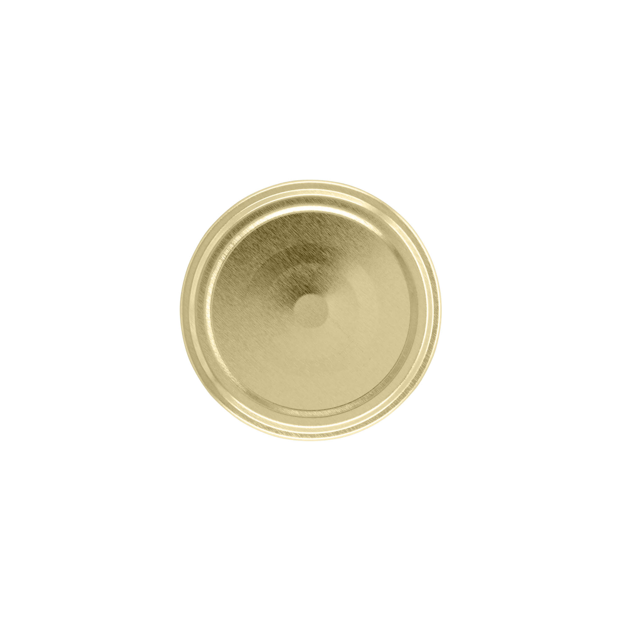 Twist-off-Deckel, Weissblech, gold, für Mündung: TO 63