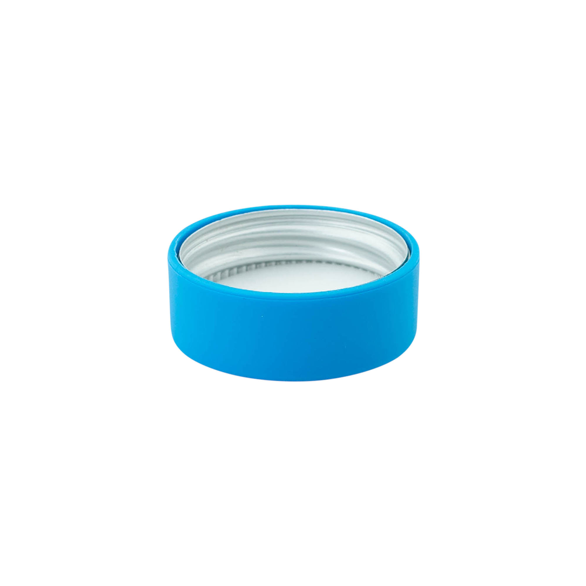 Schraubverschluss, ABS-Kunststoff, wasserblau, für Mündung: GPI 33/400 Schraubverschluss, ABS-Kunststoff, wasserblau, für Mündung: GPI 33/400