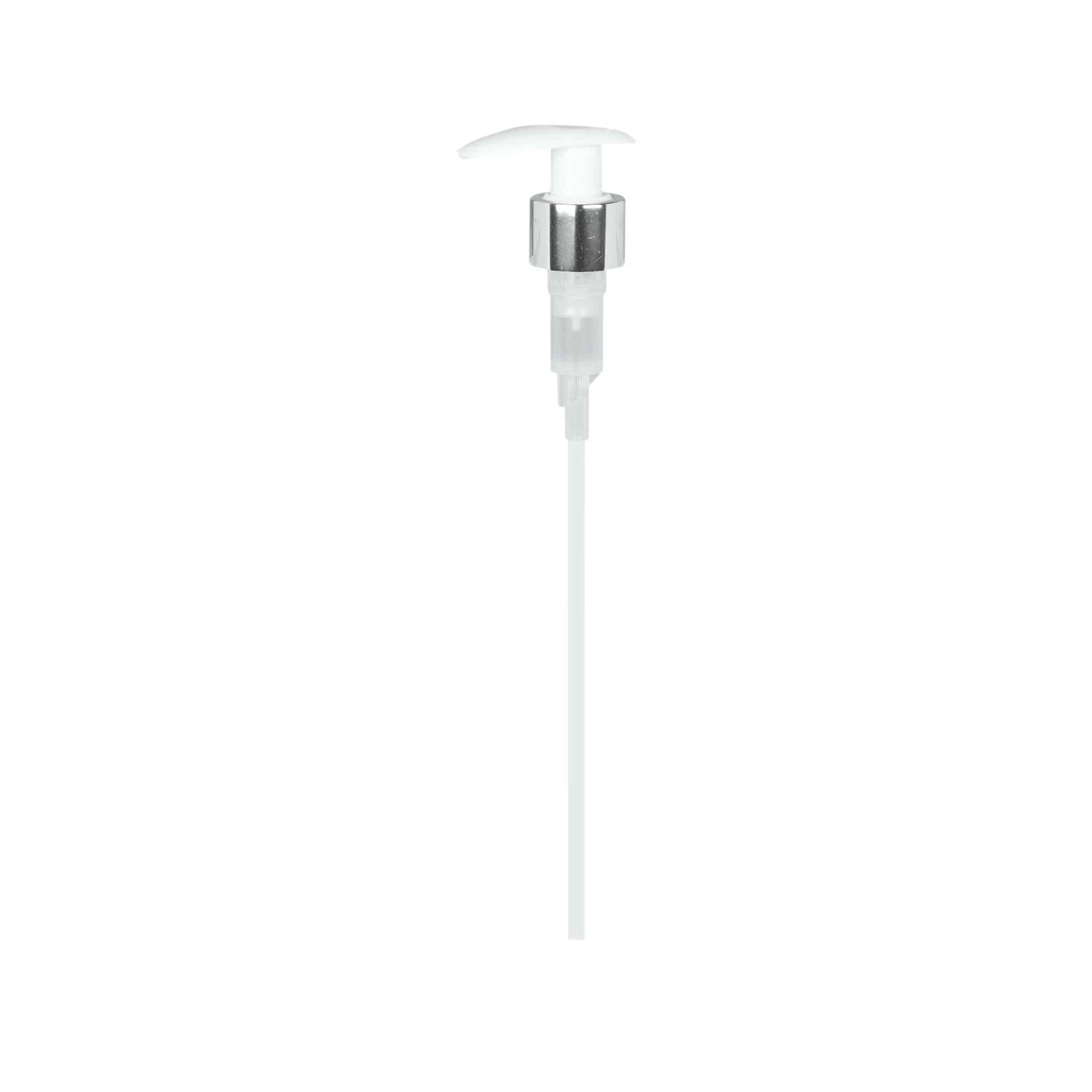 Schraubverschluss Dispenserpumpe, PP-Kunststoff, weiß, für Mündung: 24/410