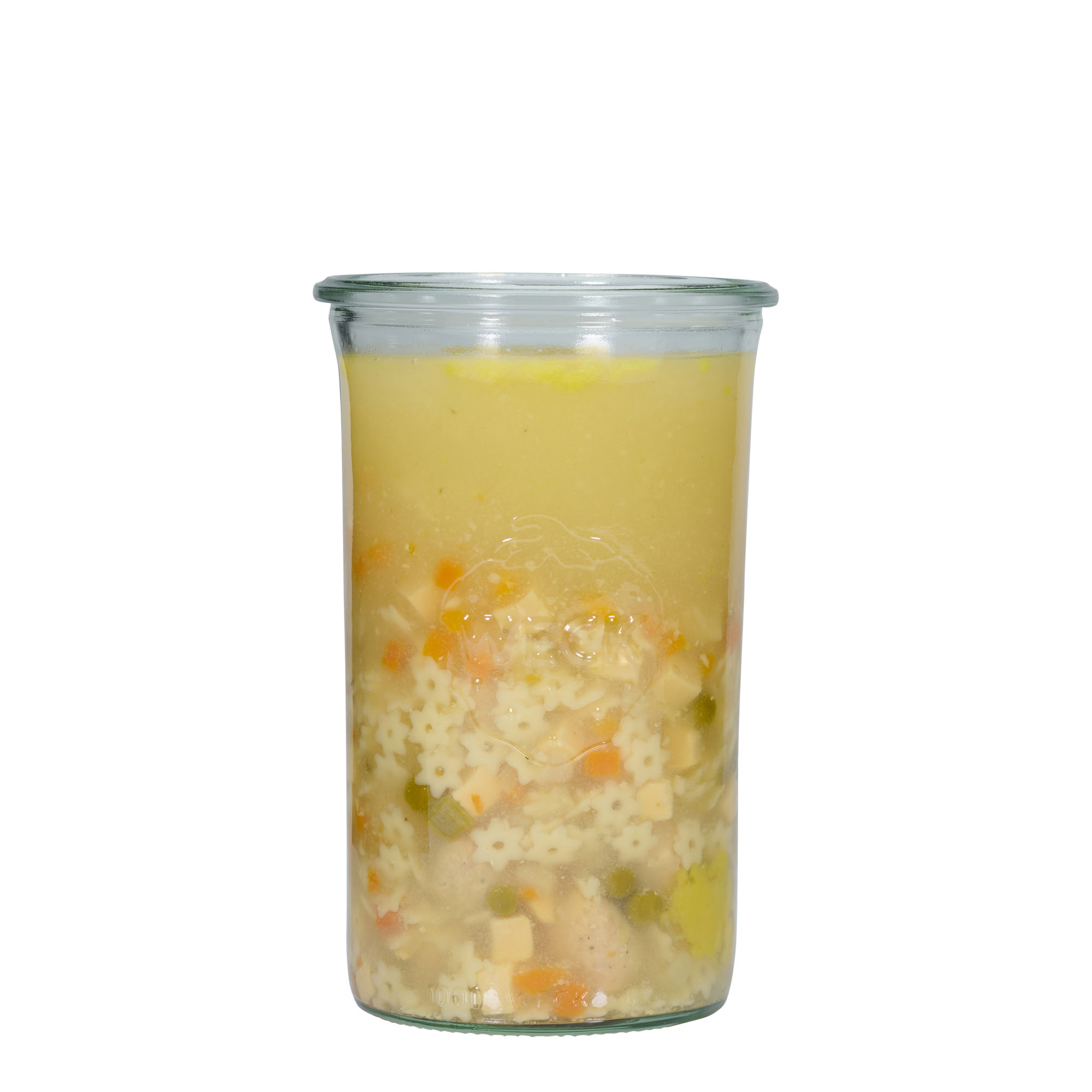 1.000 ml WECK-Sturzglas, Mündung: Rundrand