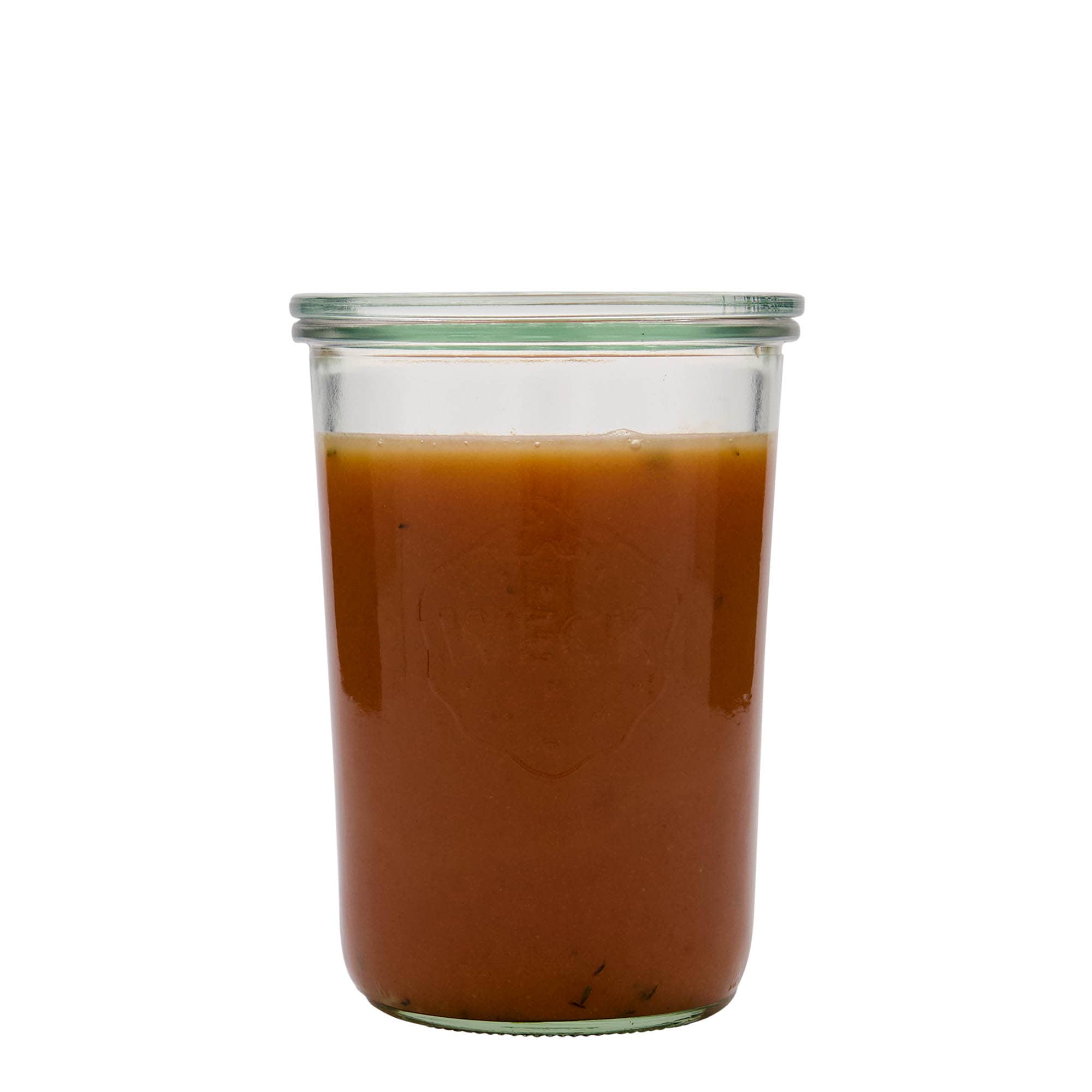 850 ml WECK-Sturzglas, Mündung: Rundrand