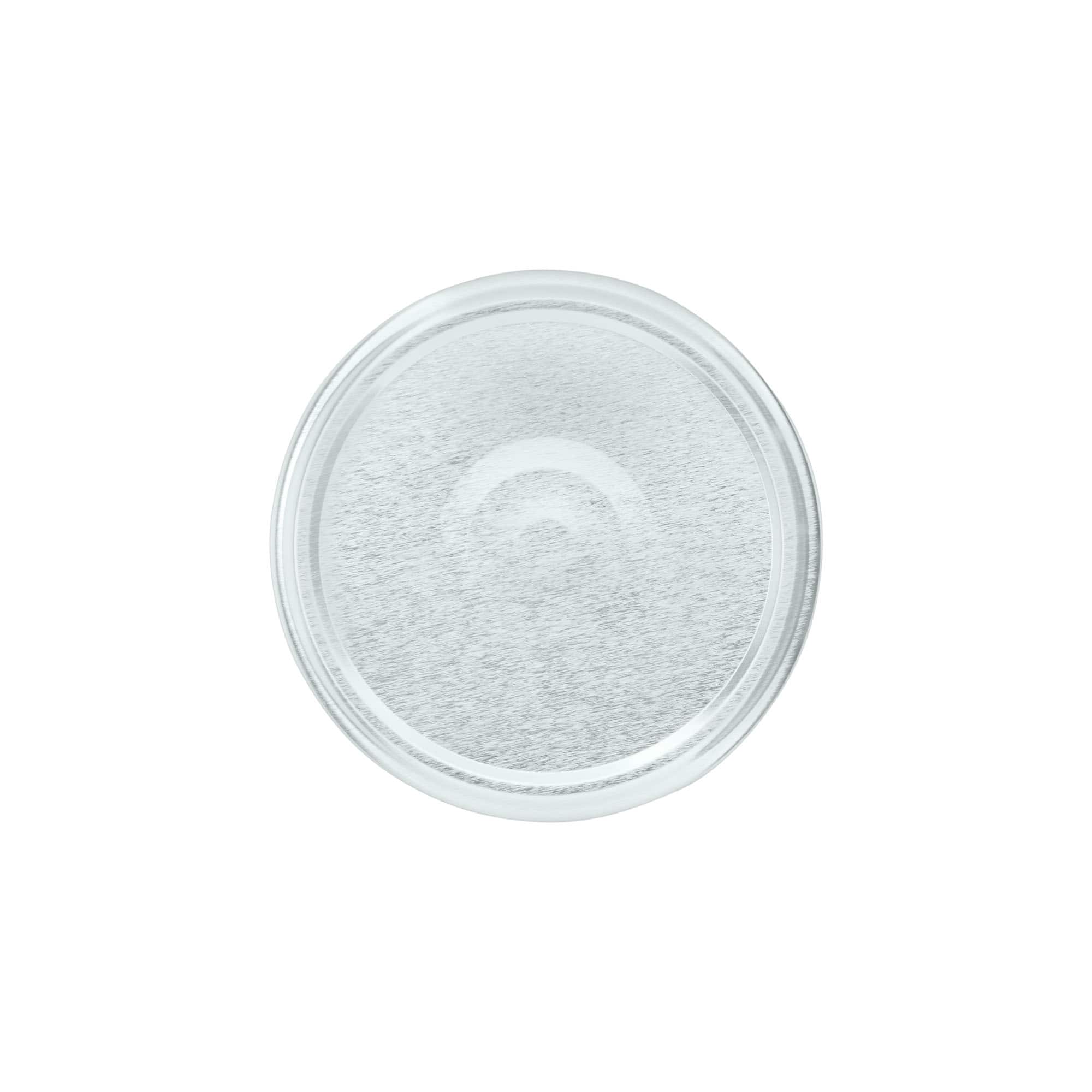 Twist-Off-Deckel, Weißblech, silber, für Mündung: TO 82 Twist-Off-Deckel, Weißblech, silber, für Mündung: TO 82