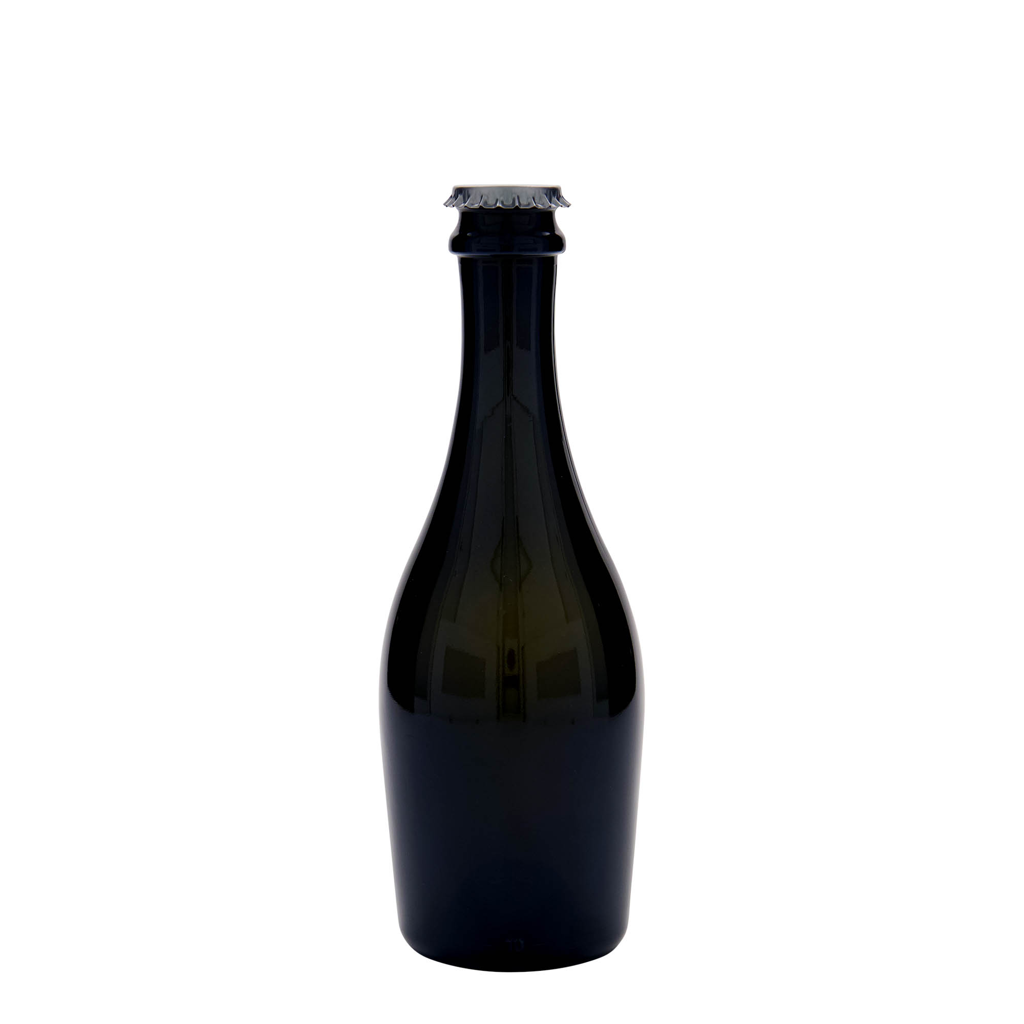 330 ml Sektflasche 'Carmen', Glas, antikgrün, Mündung: Kronkorken 330 ml Sektflasche 'Carmen', Glas, antikgrün, Mündung: Kronkorken