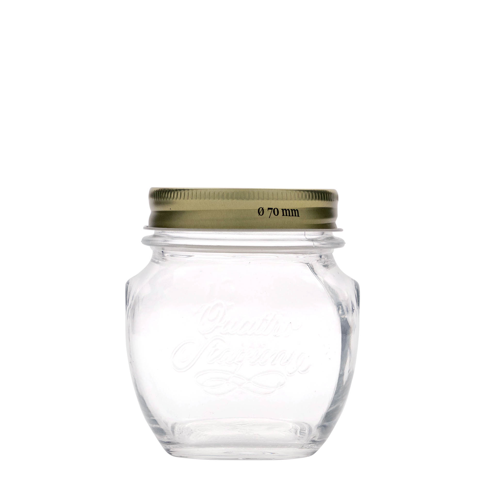 300 ml Schmuckglas «Quattro Stagioni», Mündung: Schraubverschluss