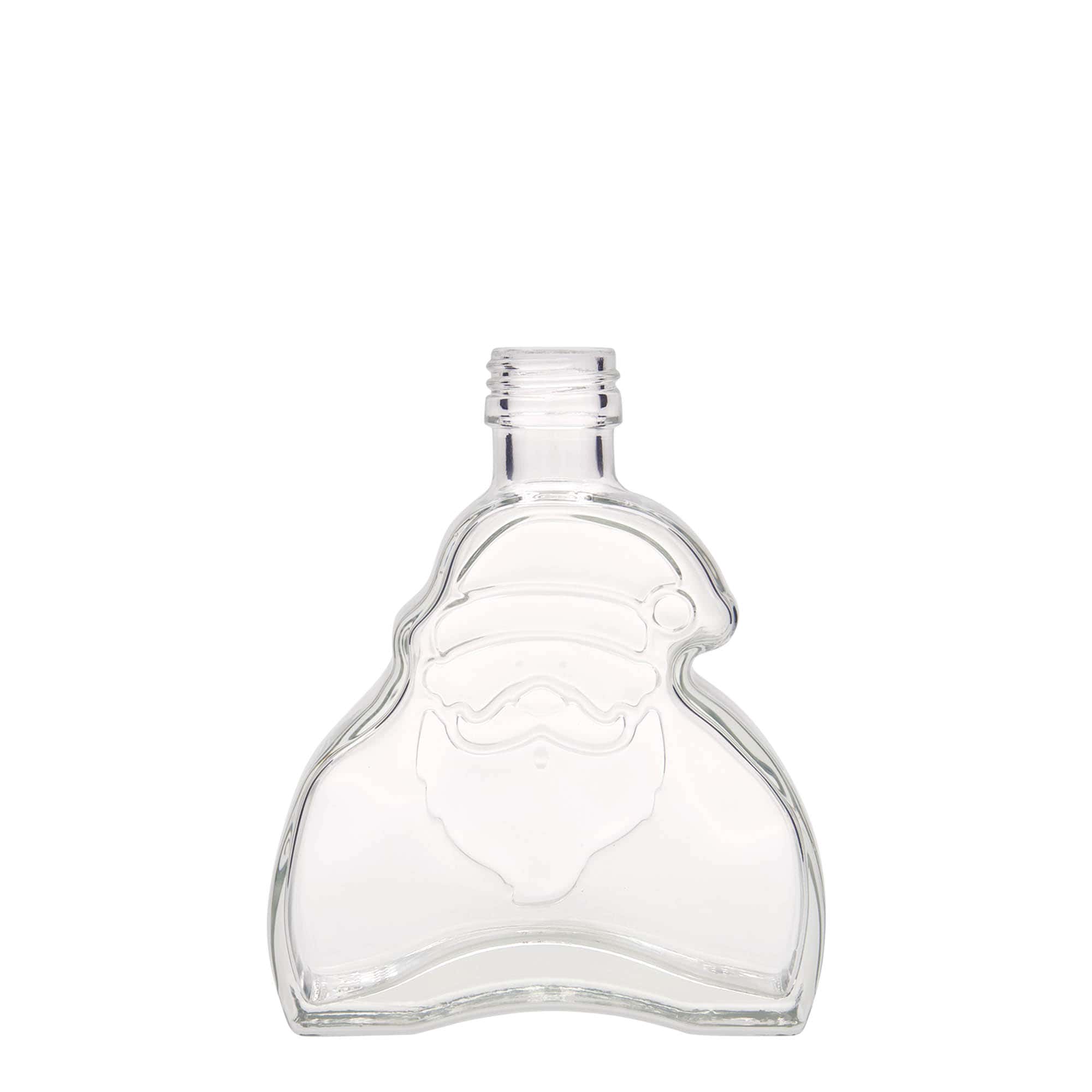 200 ml Glasflasche «Santa Claus», Mündung: PP 28