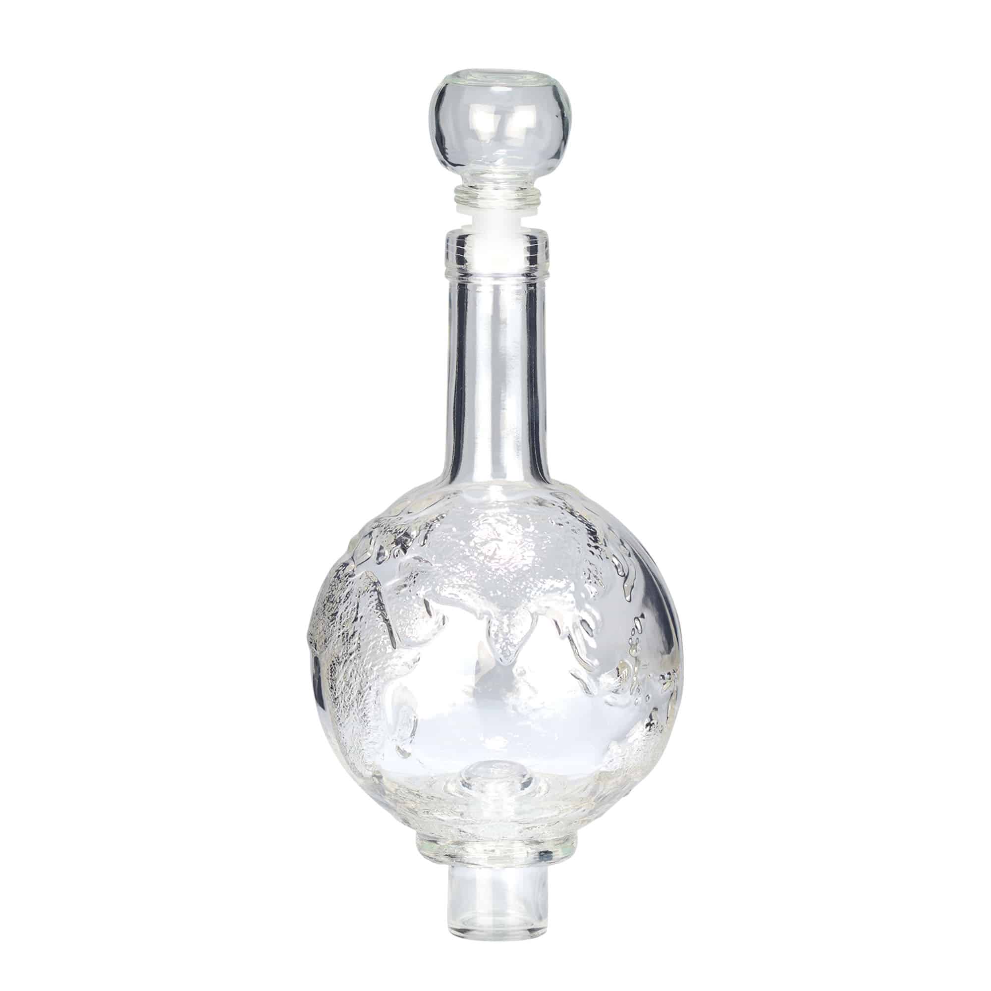 500 ml Glasflasche «Globus», Mündung: Kork