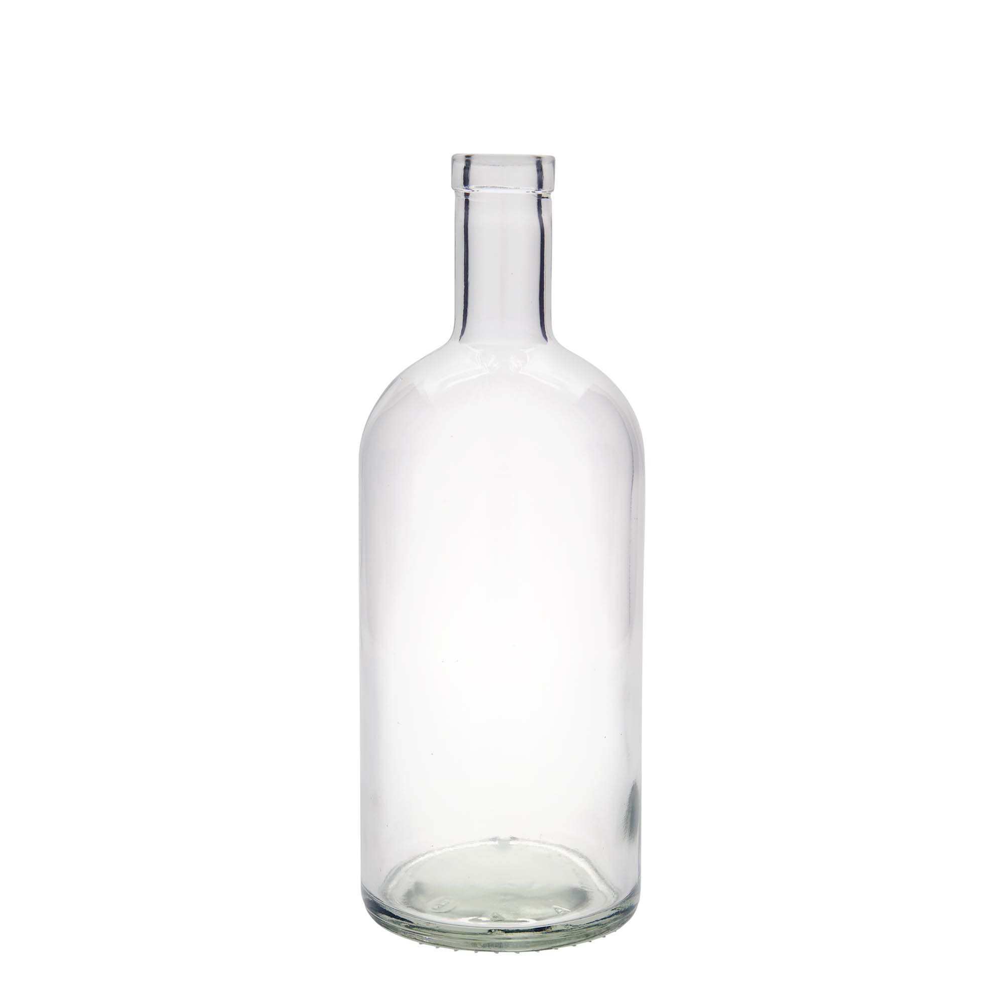 1000 ml Glasflasche 'Gerardino', Mündung: Kork 1000 ml Glasflasche 'Gerardino', Mündung: Kork