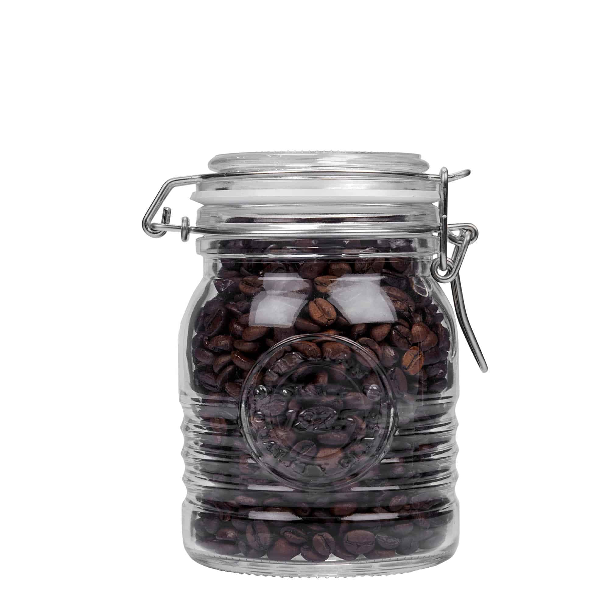500 ml Drahtbügelglas 'Officina 1825', Mündung: Drahtbügelverschluss