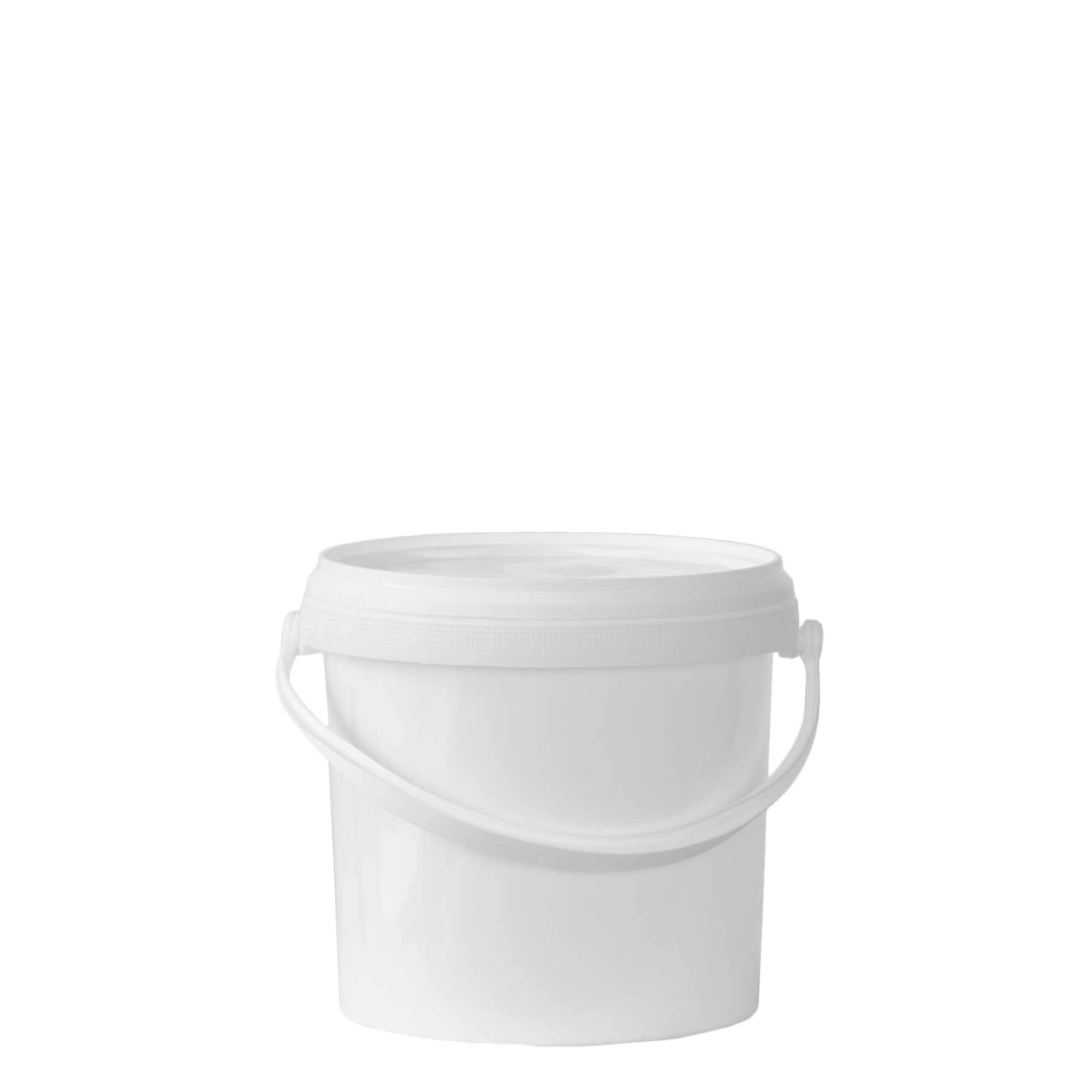 2,5 l Eimer, PP-Kunststoff, weiß 2,5 l Eimer, PP-Kunststoff, weiß