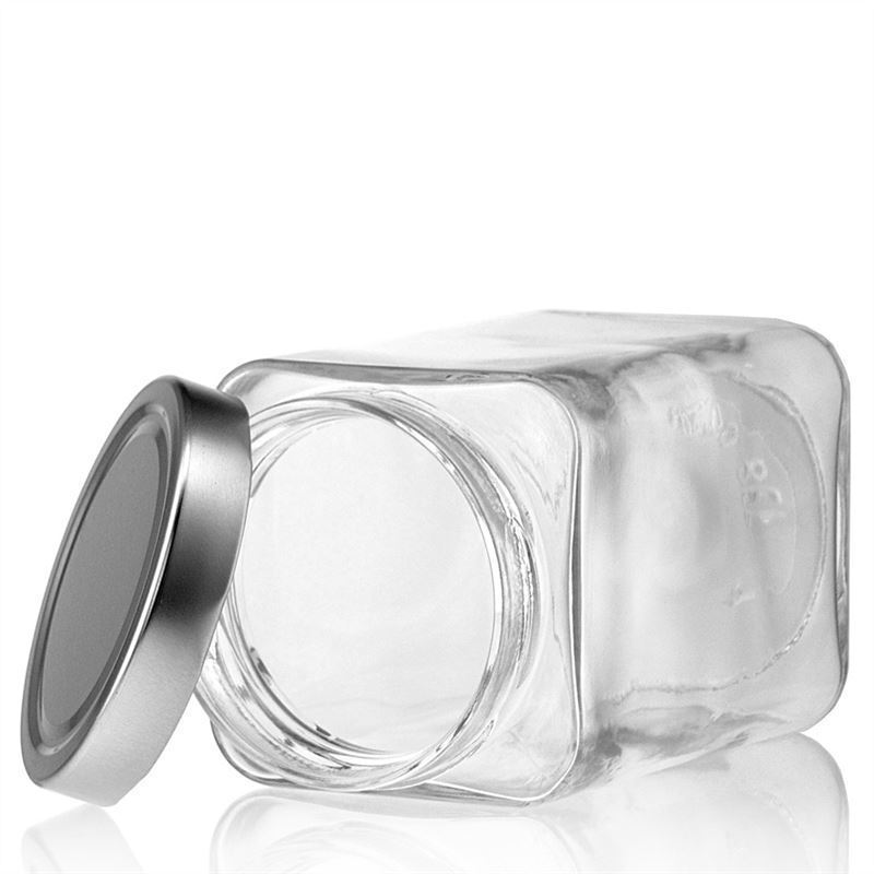 720 ml Vierkantglas «Ikarus», Mündung: Deep-Twist-off (DTO 82)
