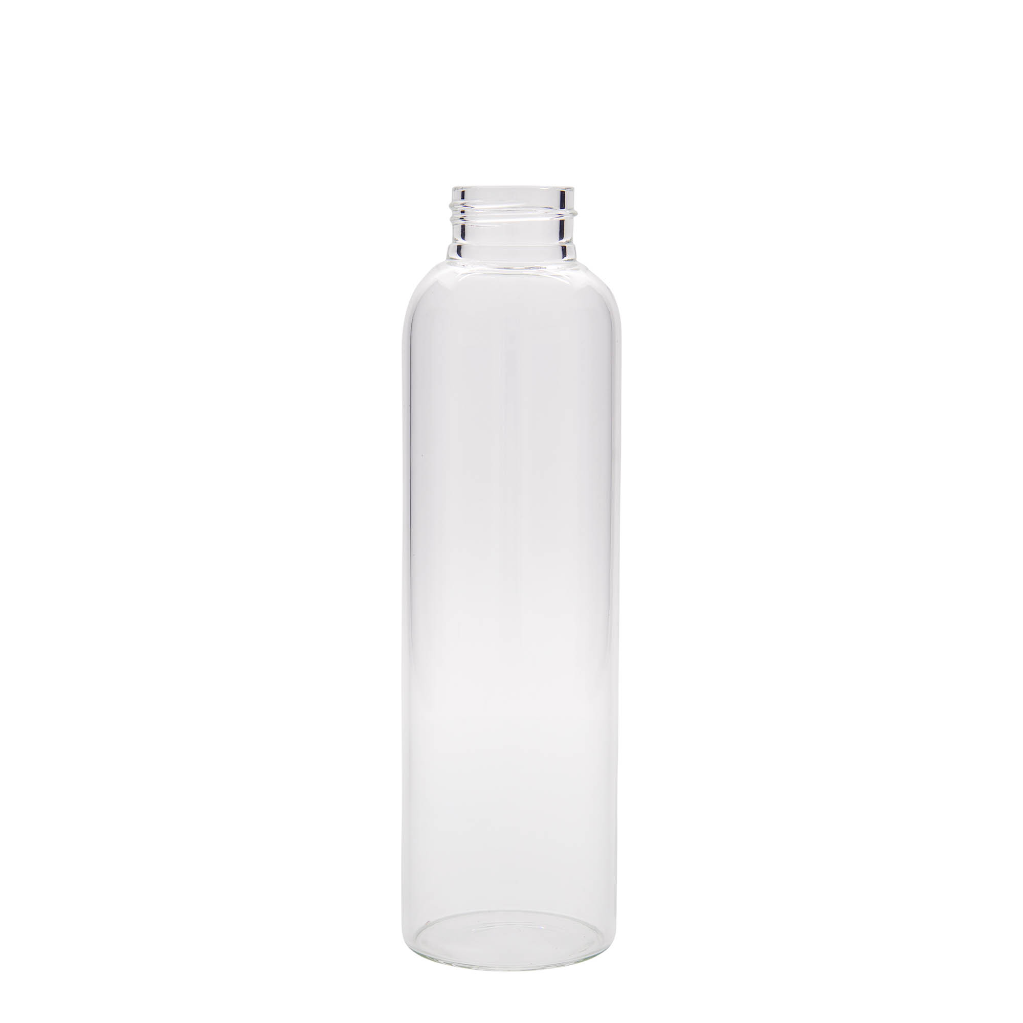 500 ml Trinkflasche 'Perseus', Glas, Mündung: Schraubverschlus 500 ml Trinkflasche 'Perseus', Glas, Mündung: Schraubverschlus