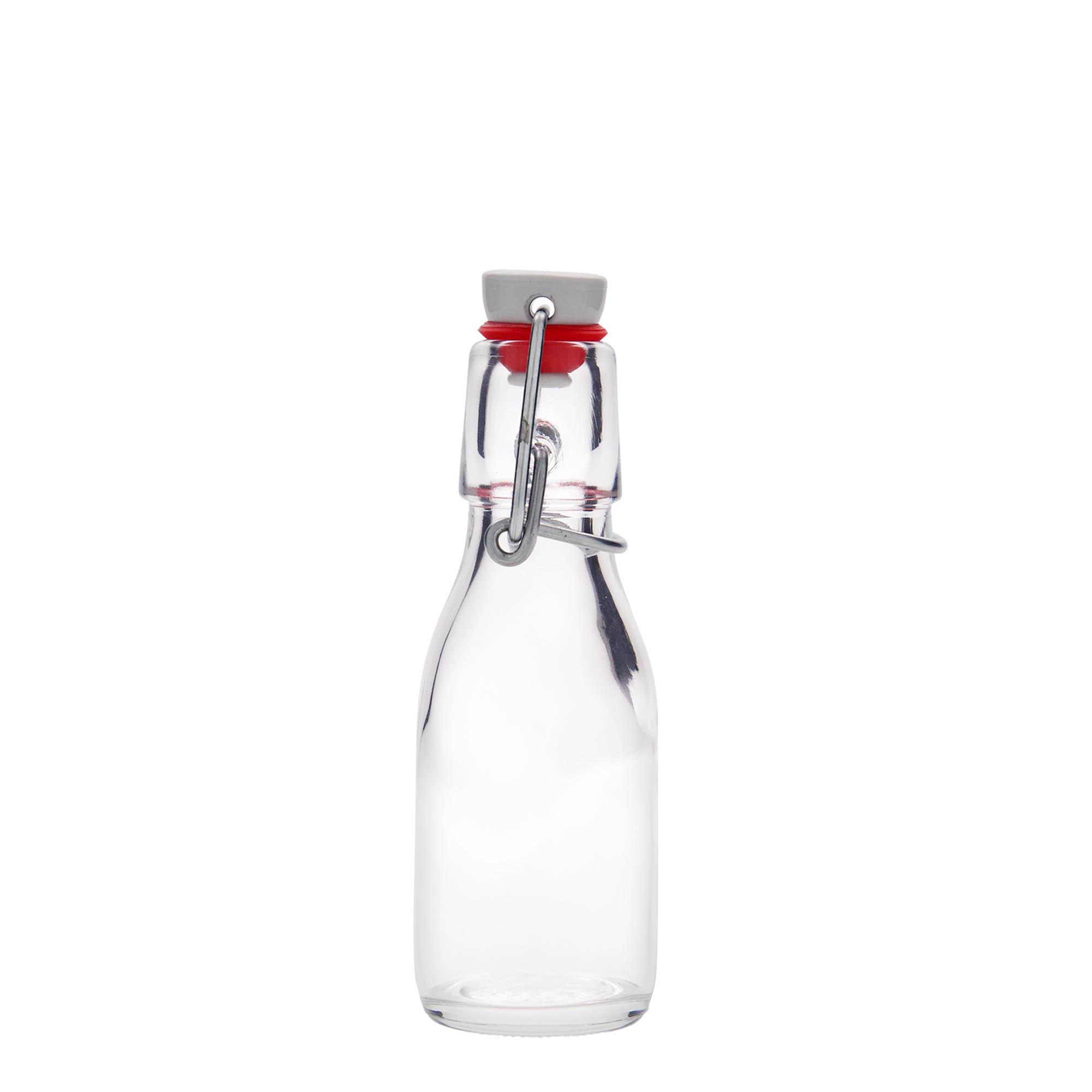 100 ml Glasflasche 'Paul', Mündung: Bügelverschluss