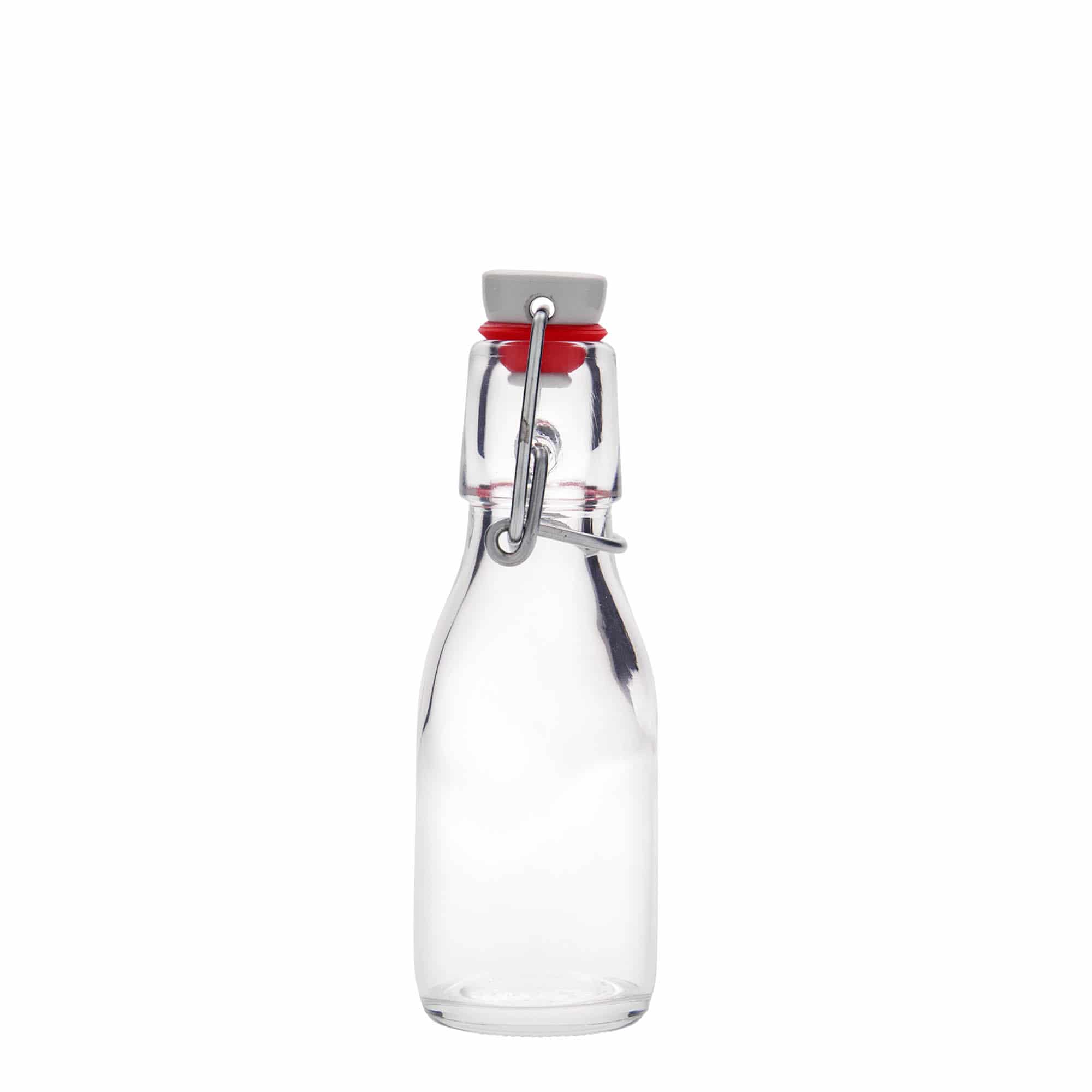 100 ml Glasflasche «Paul», Mündung: Bügelverschluss