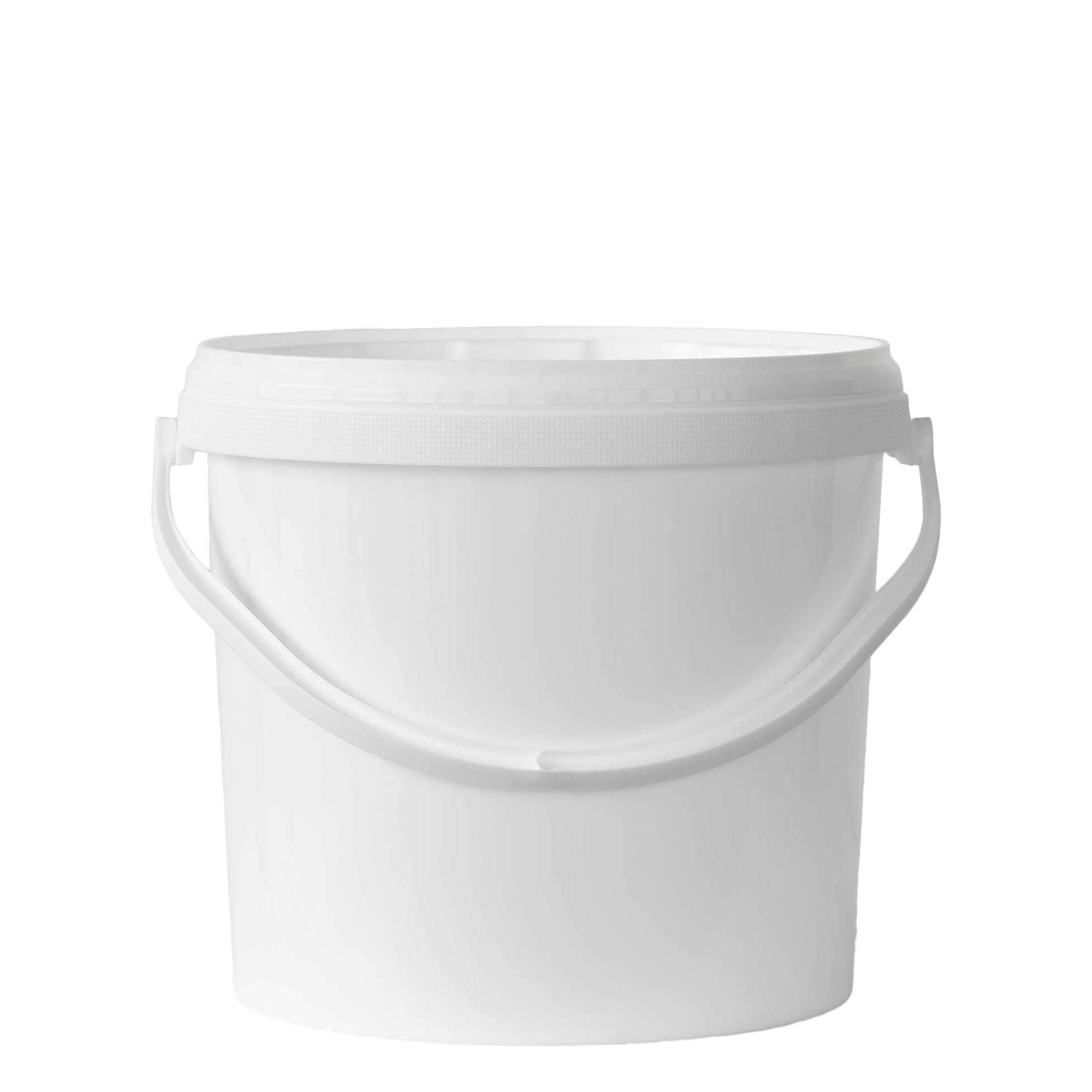 12,5 l Eimer, PP-Kunststoff, weiss