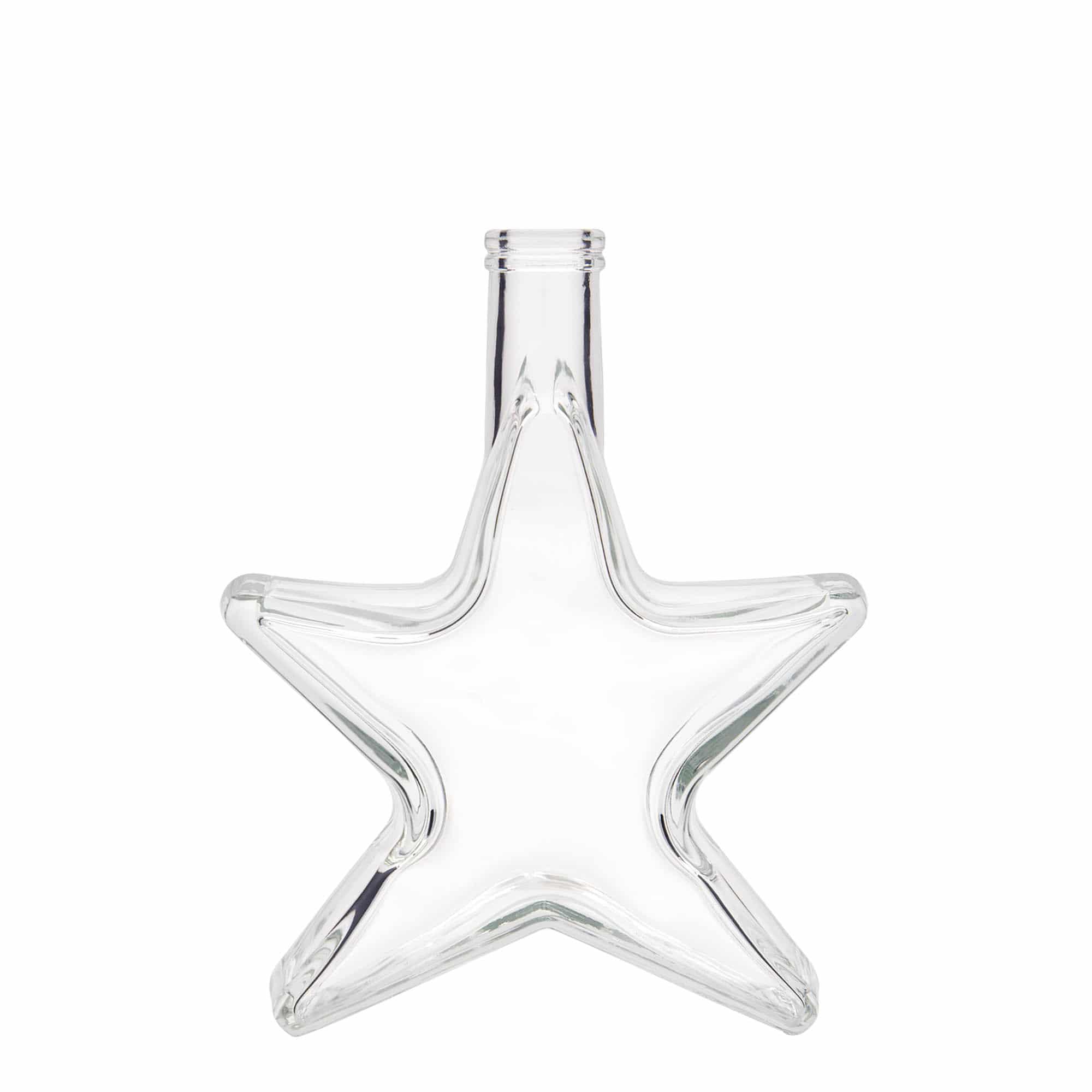 350 ml Glasflasche «Stern», Mündung: Kork