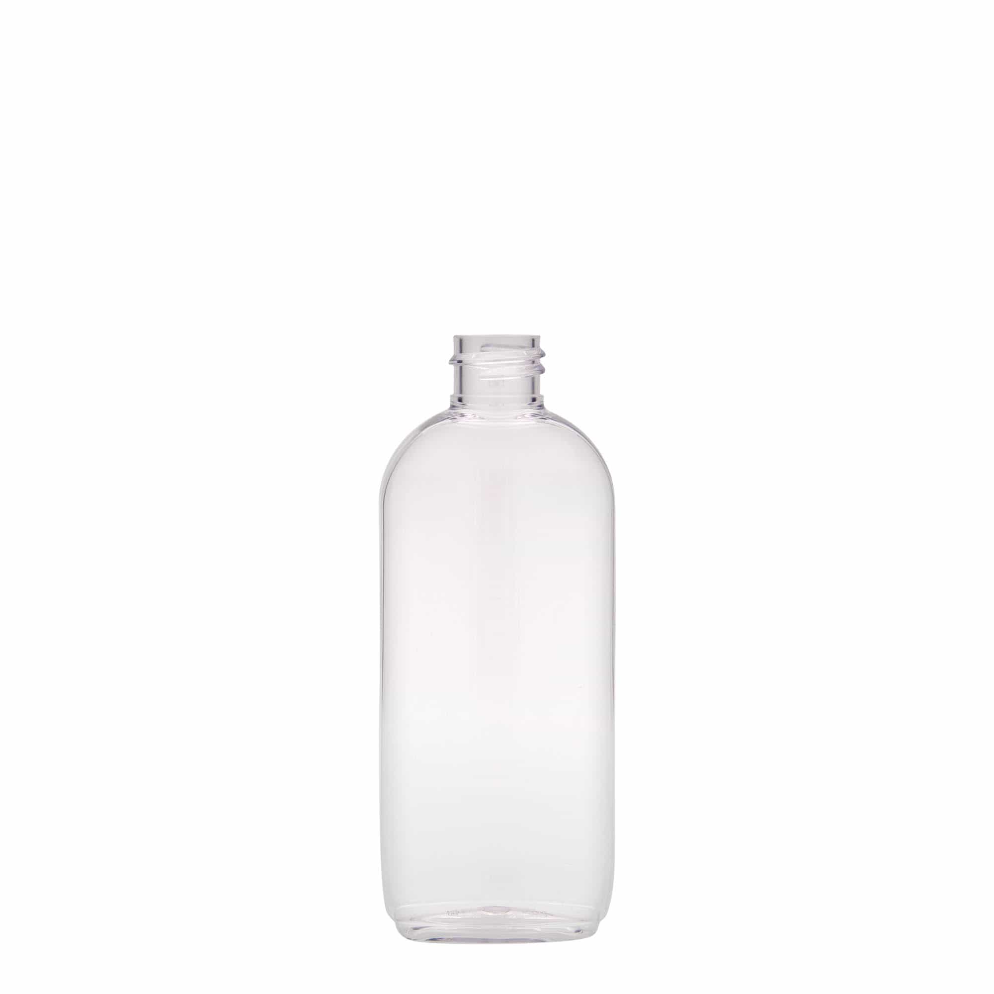 100 ml PET-Flasche «Iris», oval, Kunststoff, Mündung:  20/410
