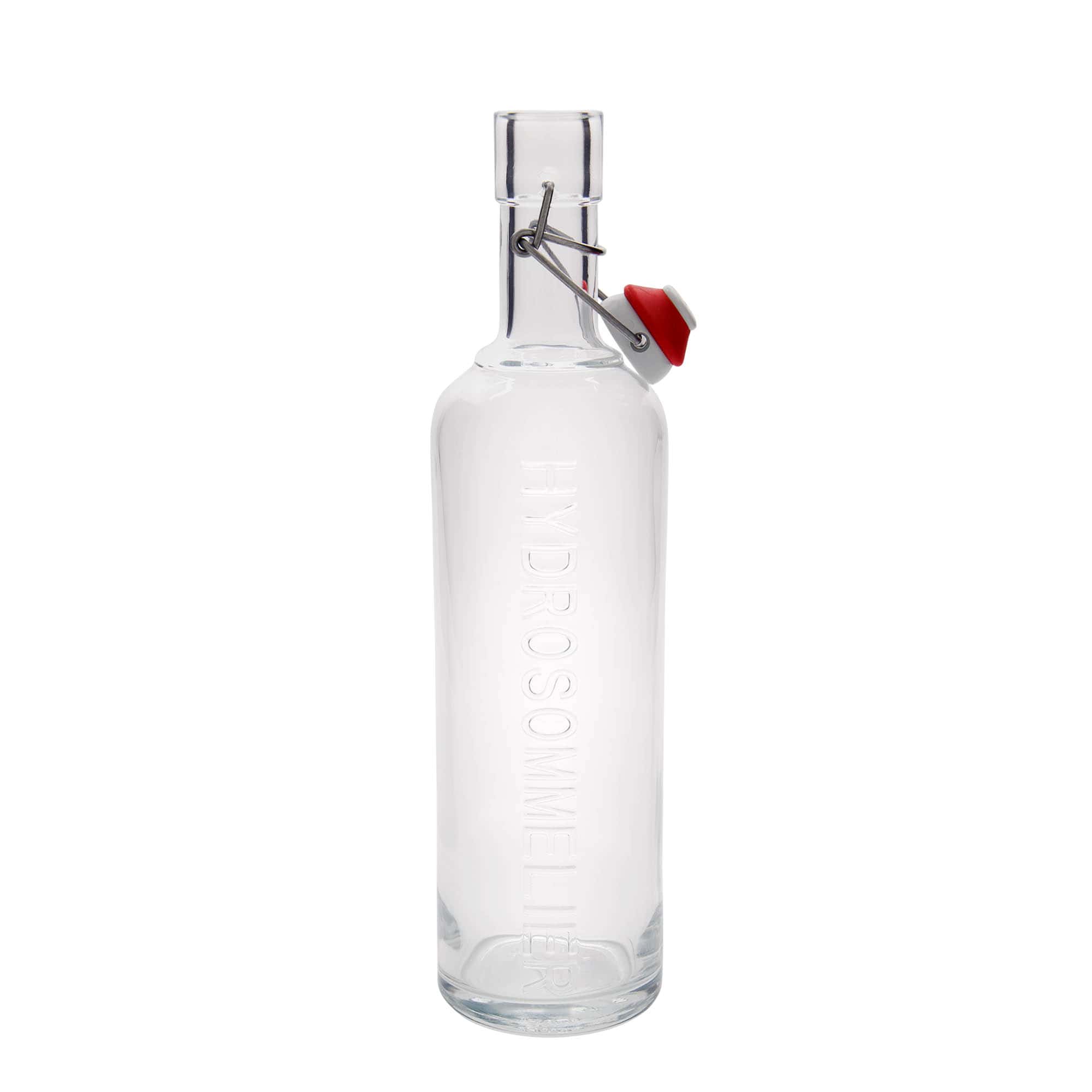 1.000 ml Glasflasche «Optima Hydrosommelier», Mündung: Bügelverschluss