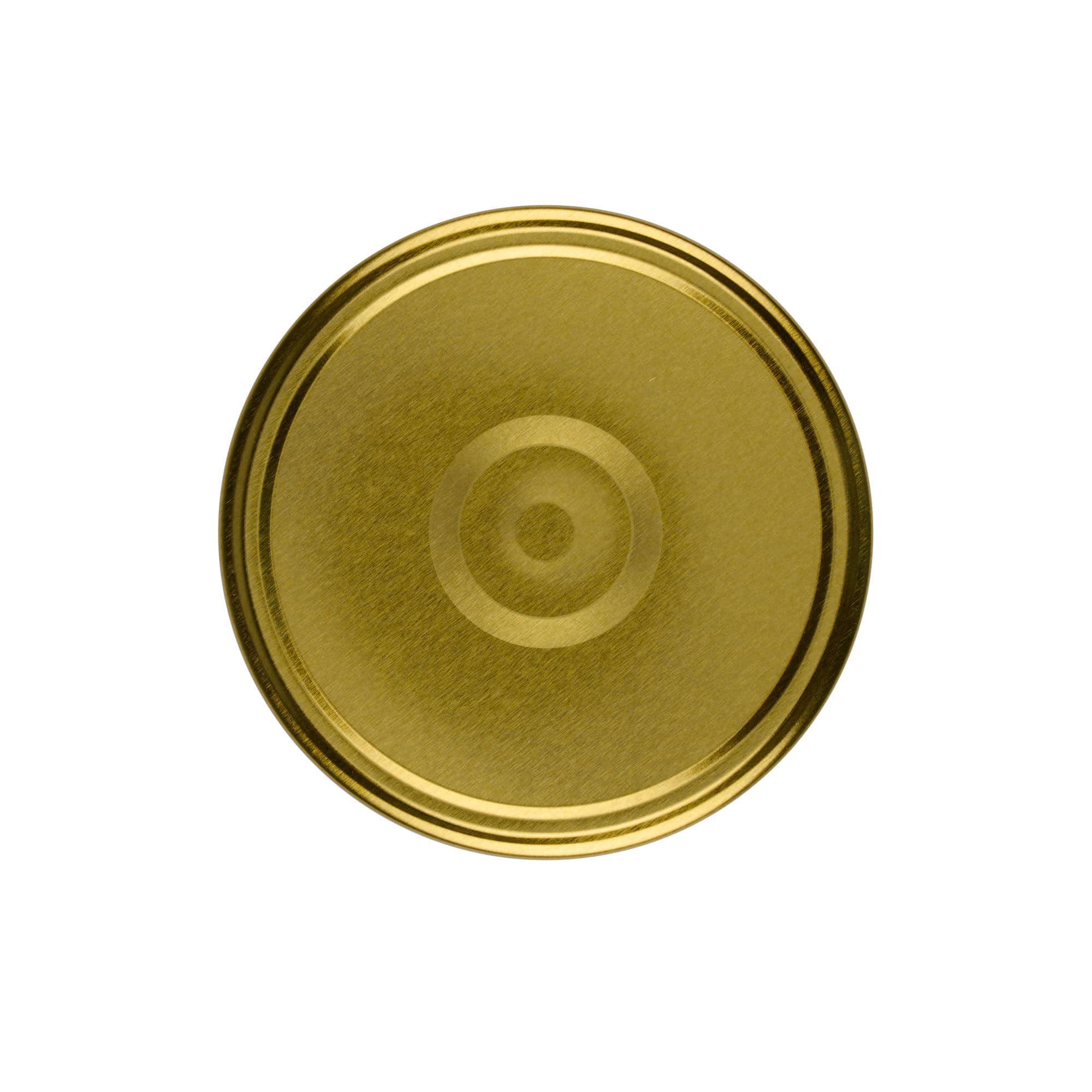 Twist-off-Deckel, Weissblech, gold, für Mündung: TO 100