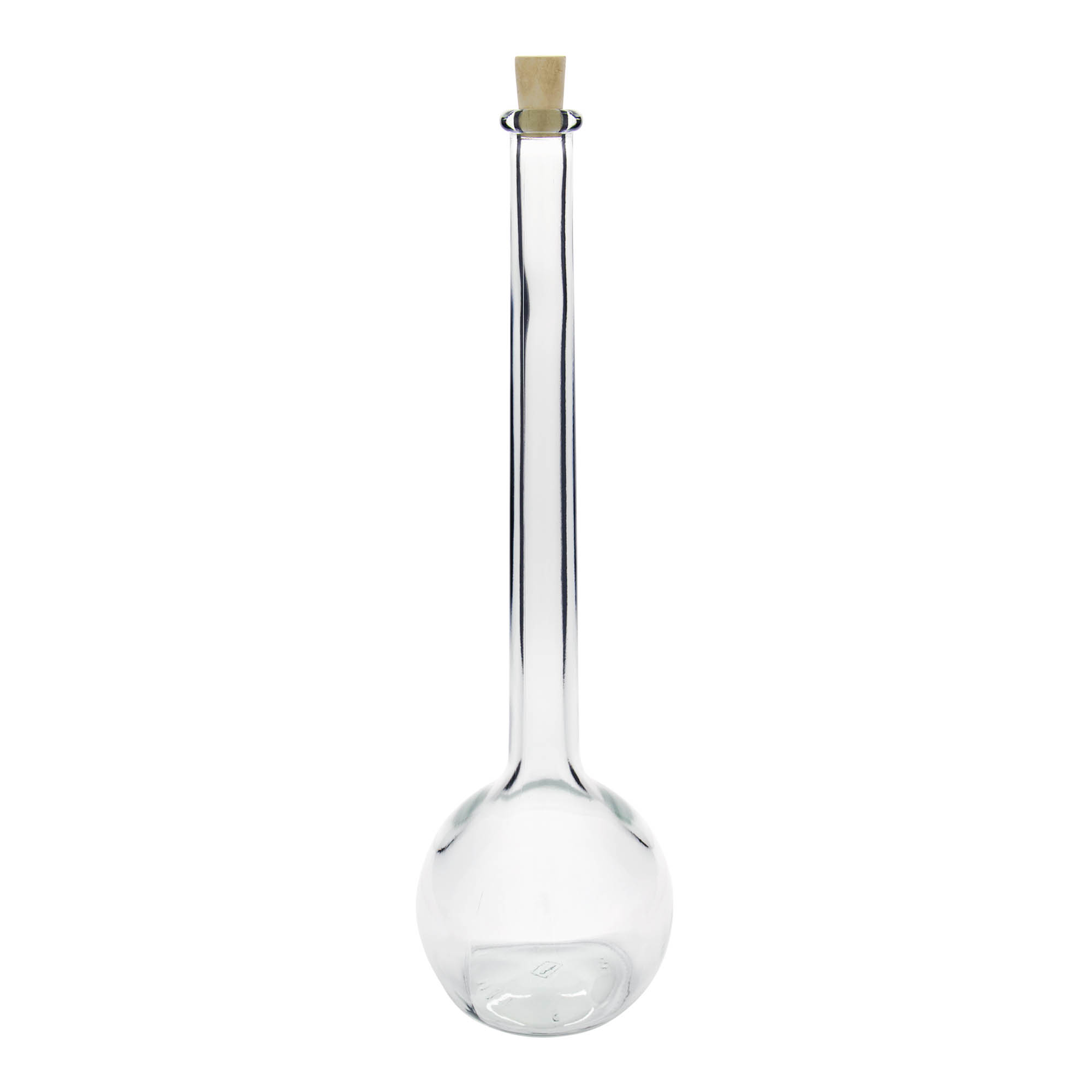 1.500 ml Glasflasche «Tulipano», Mündung: Kork