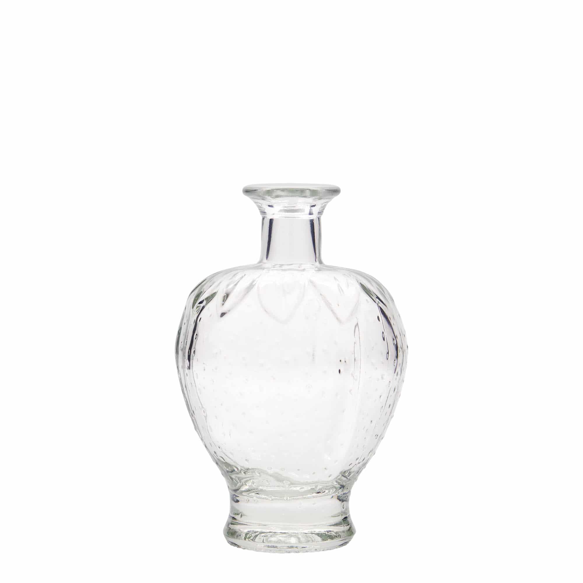 200 ml Glasflasche 'Erdbeere', Mündung: Kork 200 ml Glasflasche 'Erdbeere', Mündung: Kork