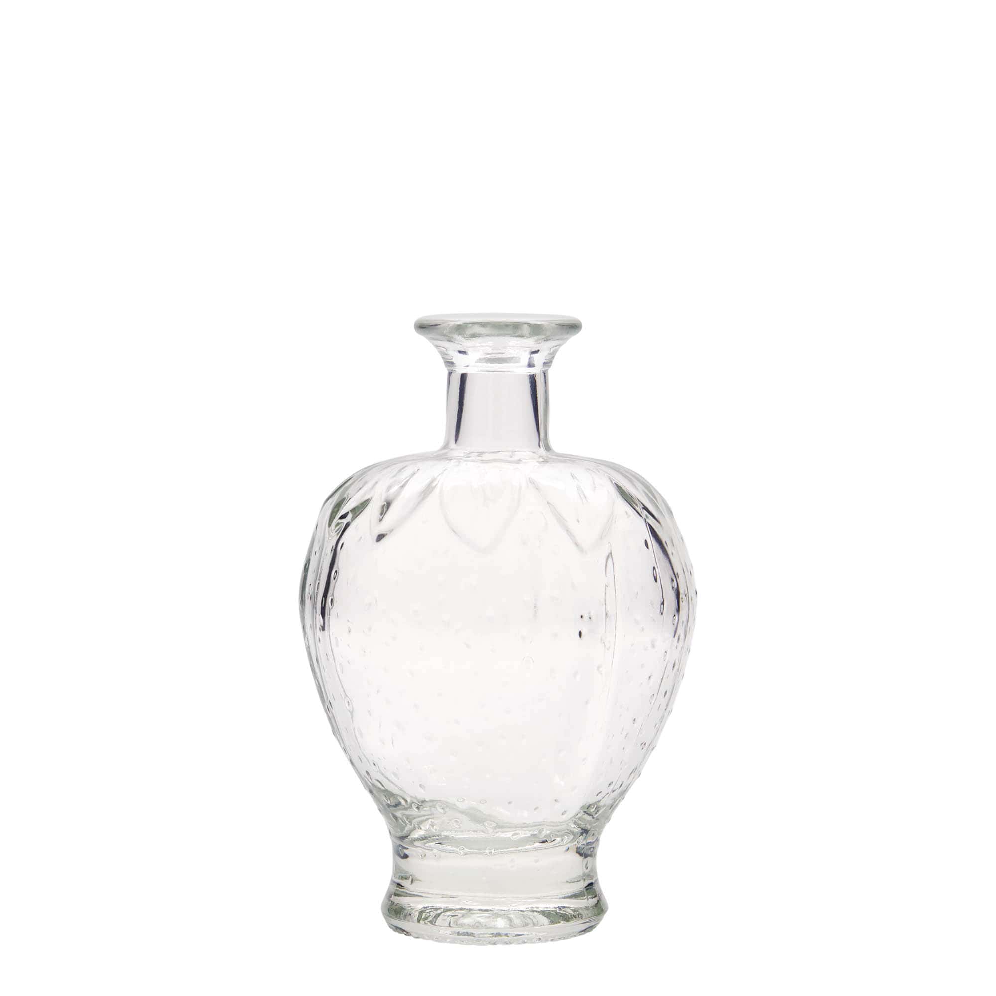 200 ml Glasflasche «Erdbeere», Mündung: Kork