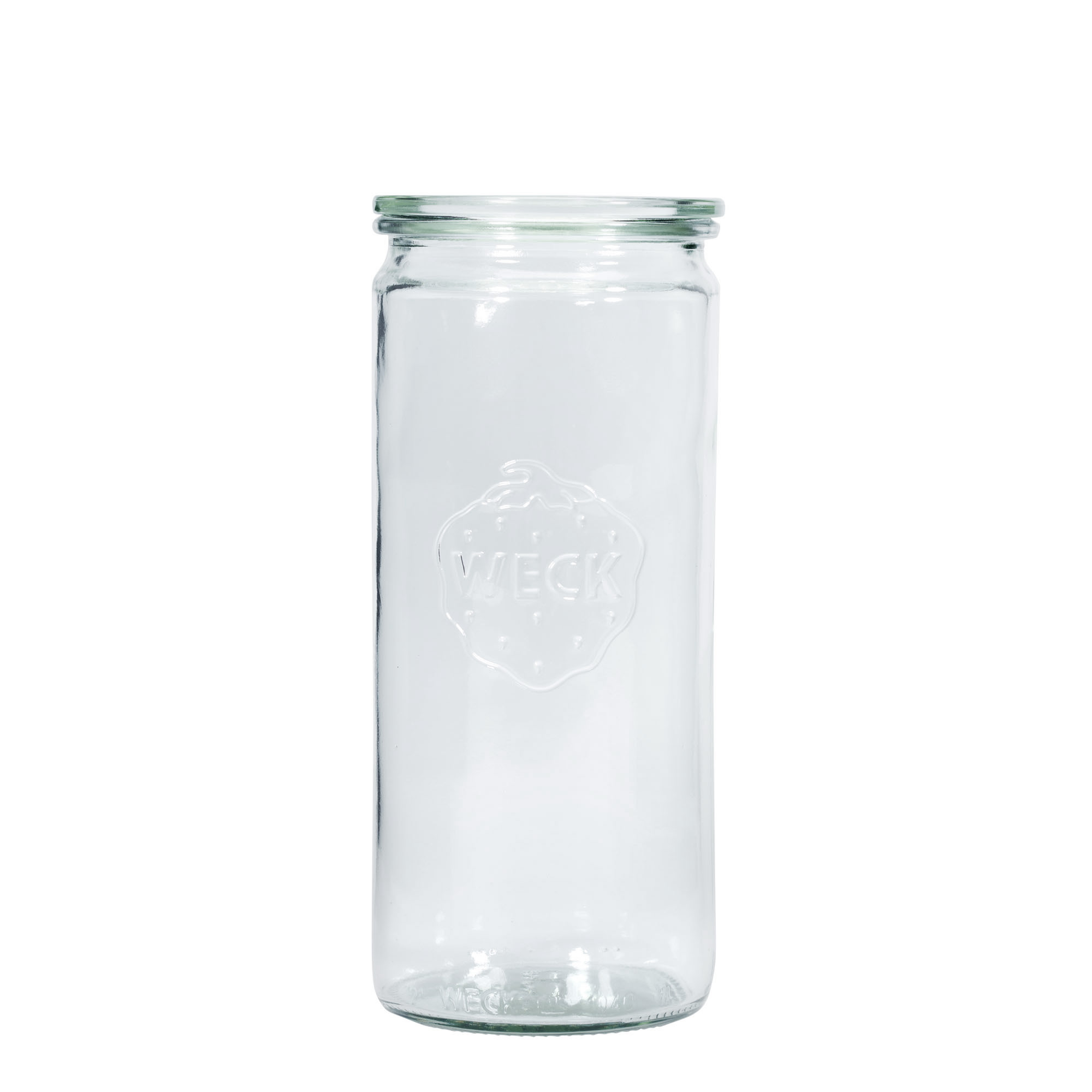 1.040 ml WECK-Zylinderglas, Mündung: Rundrand