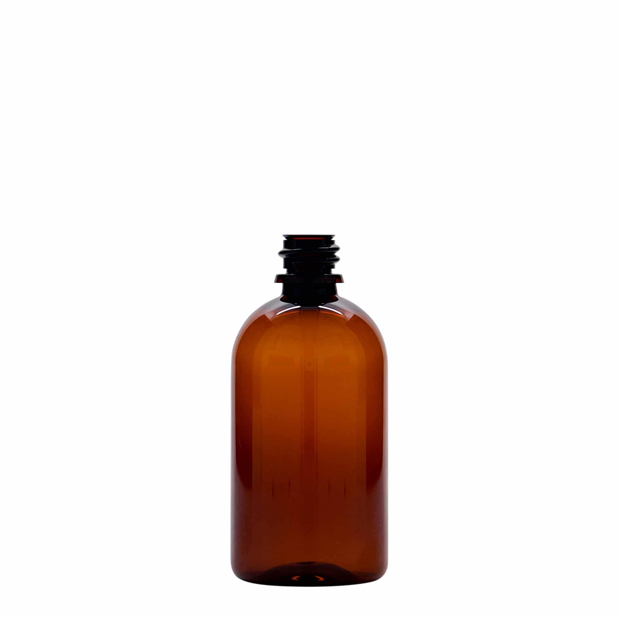 100 ml PET-Medizinflasche 'Easy Living', braun, Kunststoff, Mündung: DIN 18 100 ml PET-Medizinflasche 'Easy Living', braun, Kunststoff, Mündung: DIN 18