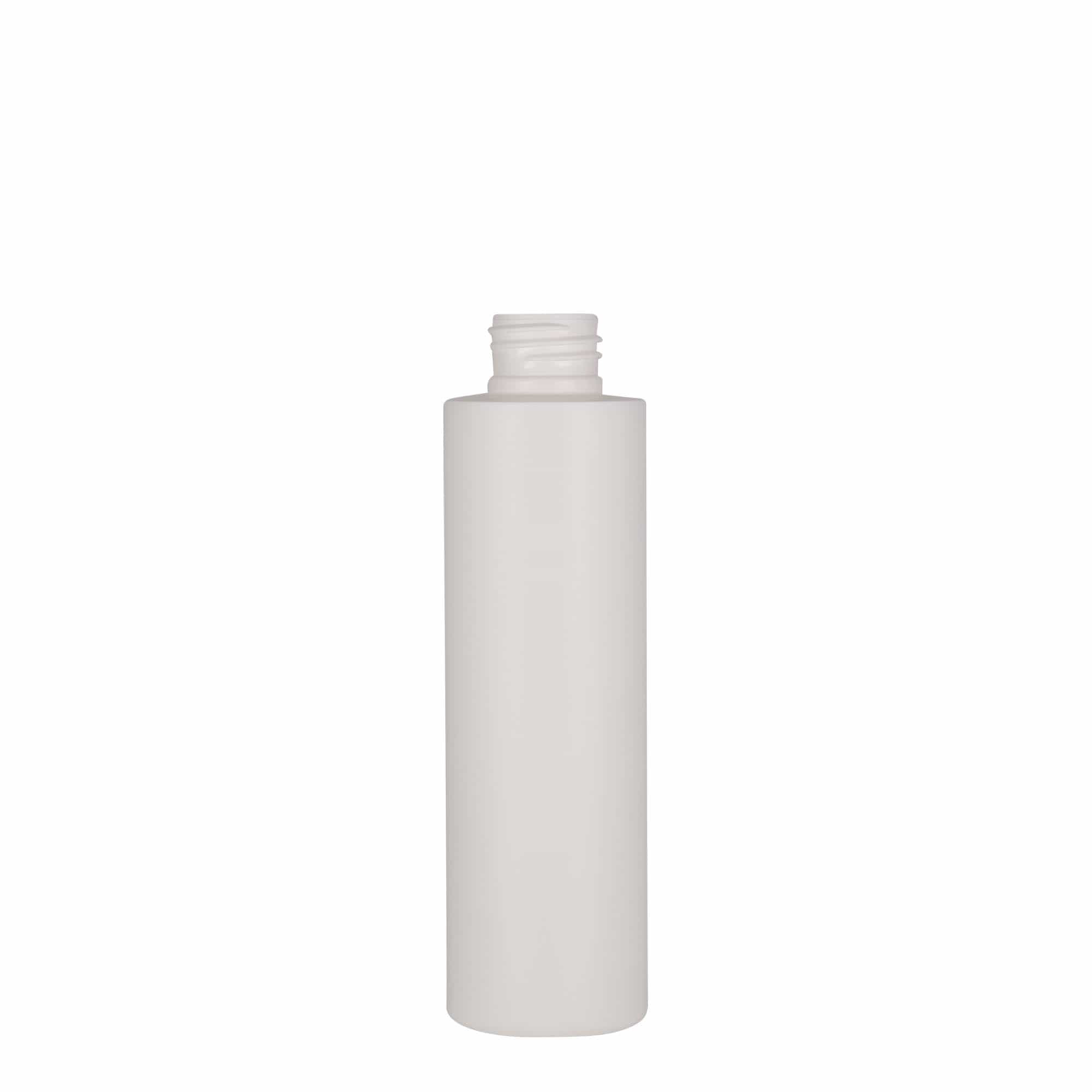 150 ml Kunststoffflasche «Pipe», HDPE, weiss, Mündung:  24/410