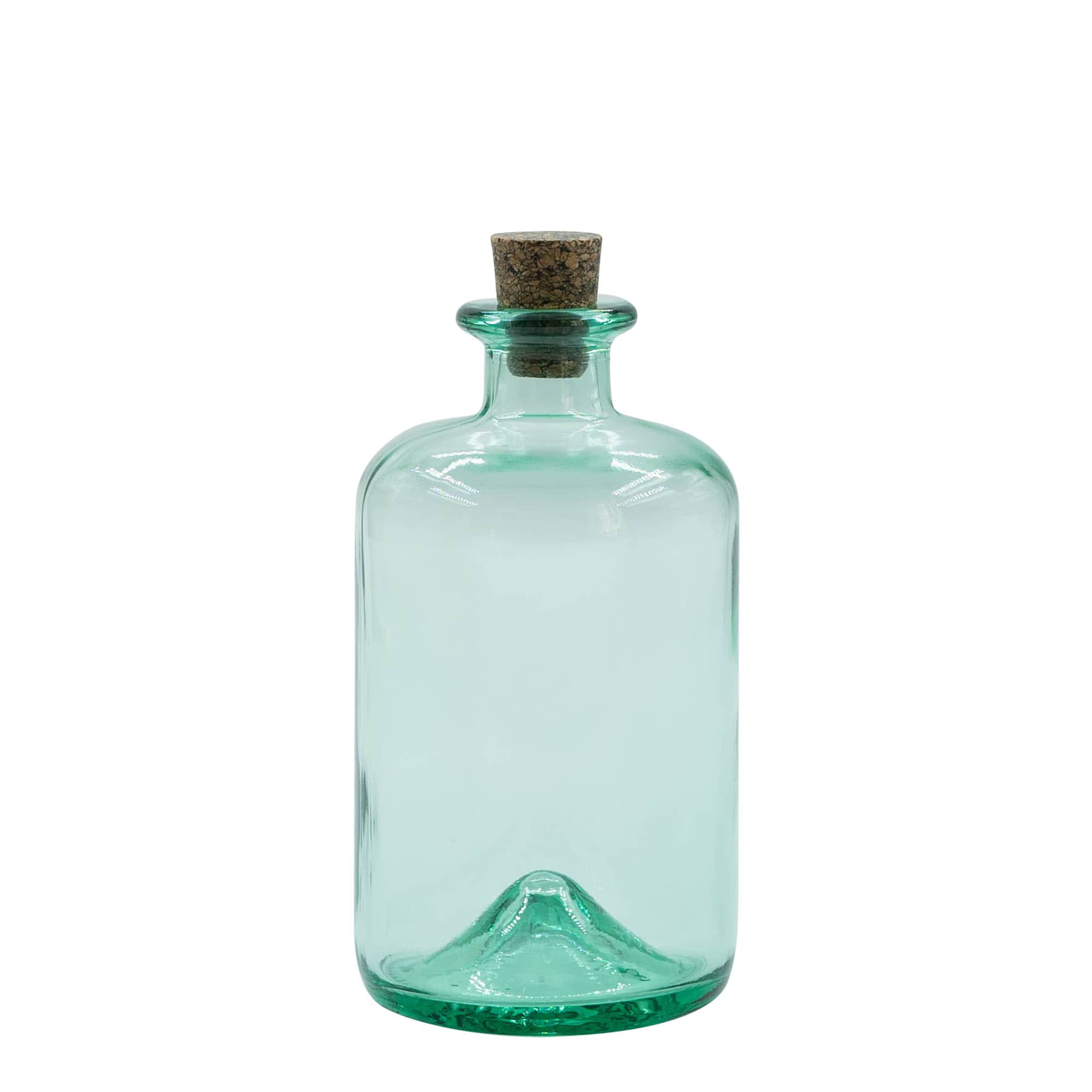 500 ml Glasflasche «Pharma», Mündung: Kork