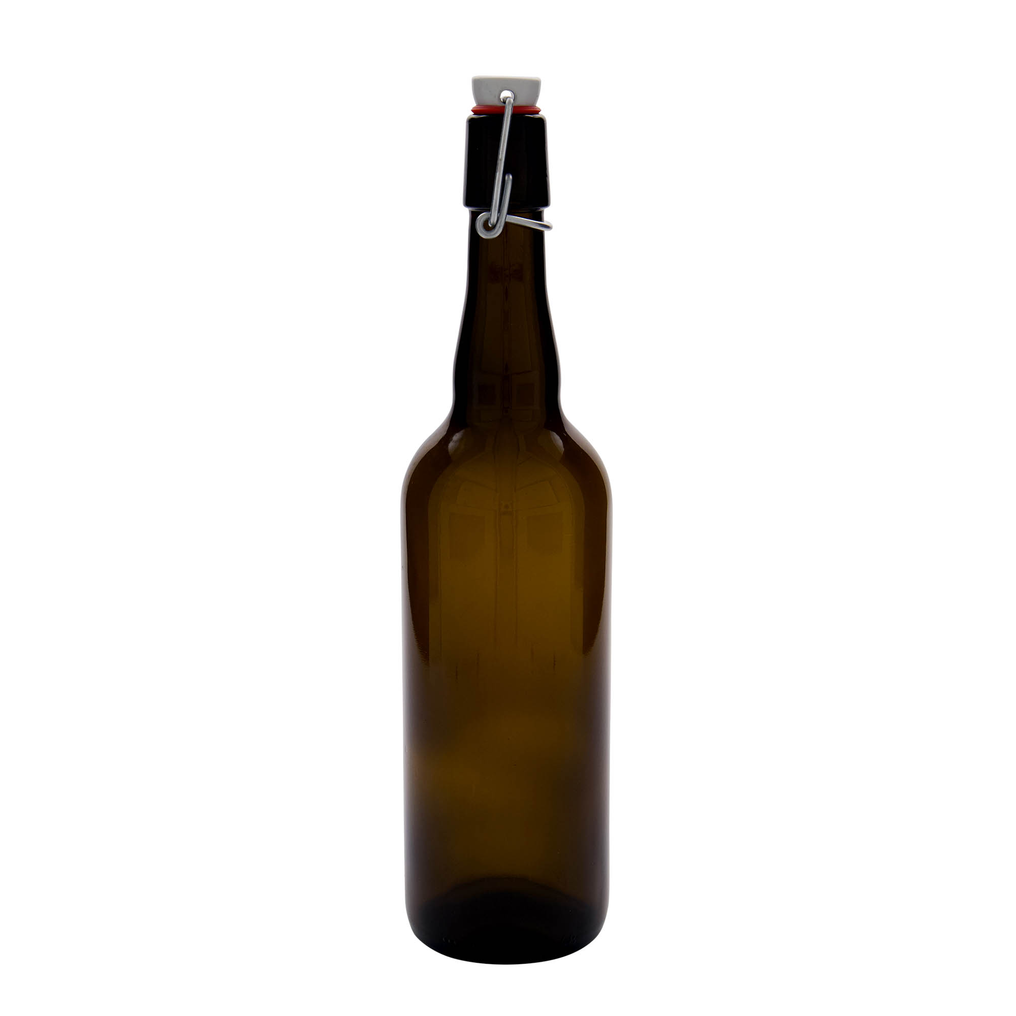 750 ml Bierflasche Belgien, Glas, braun, Mündung: Bügelverschluss 750 ml Bierflasche Belgien, Glas, braun, Mündung: Bügelverschluss