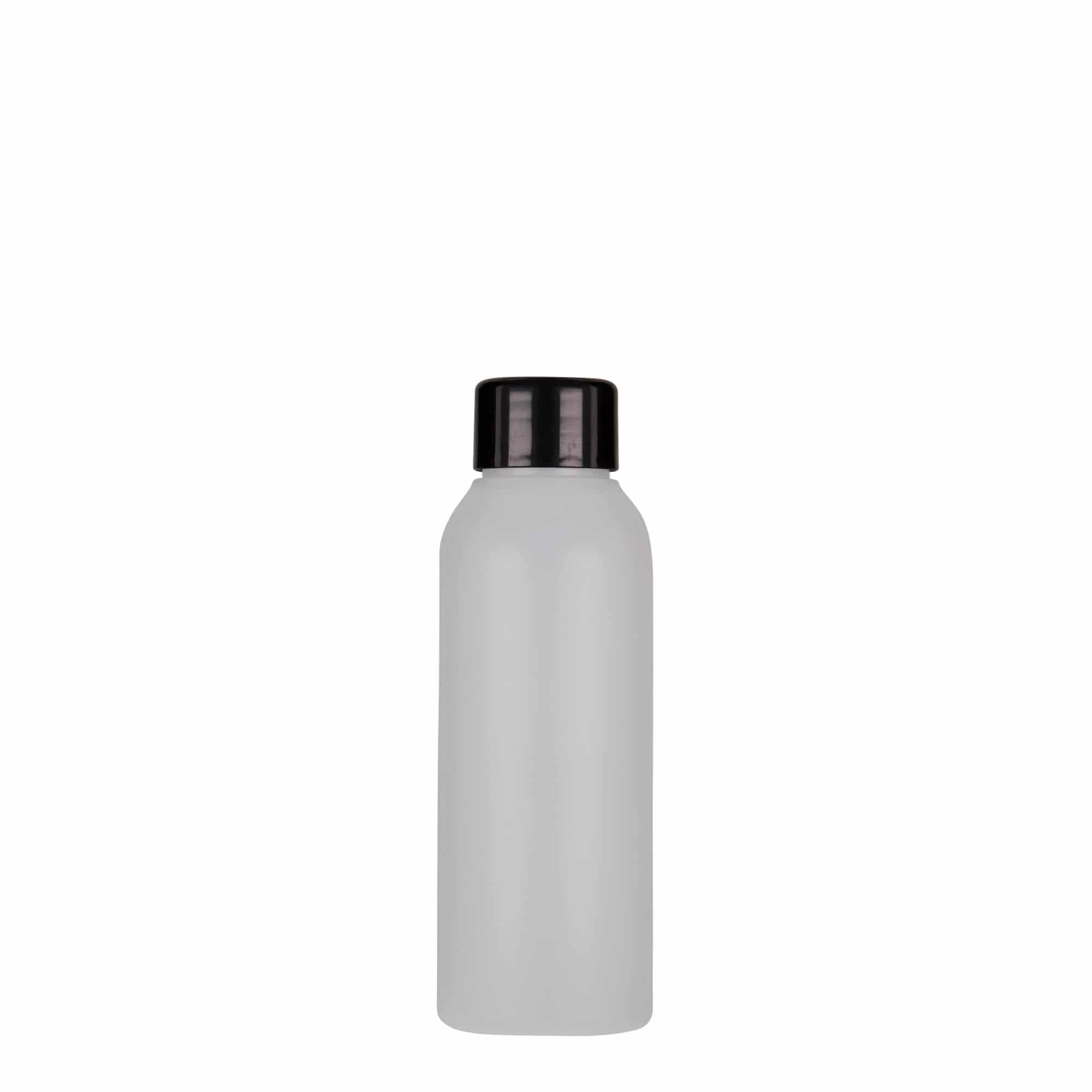 100 ml Kunststoffflasche «Tuffy», HDPE, natur, Mündung:  24/410