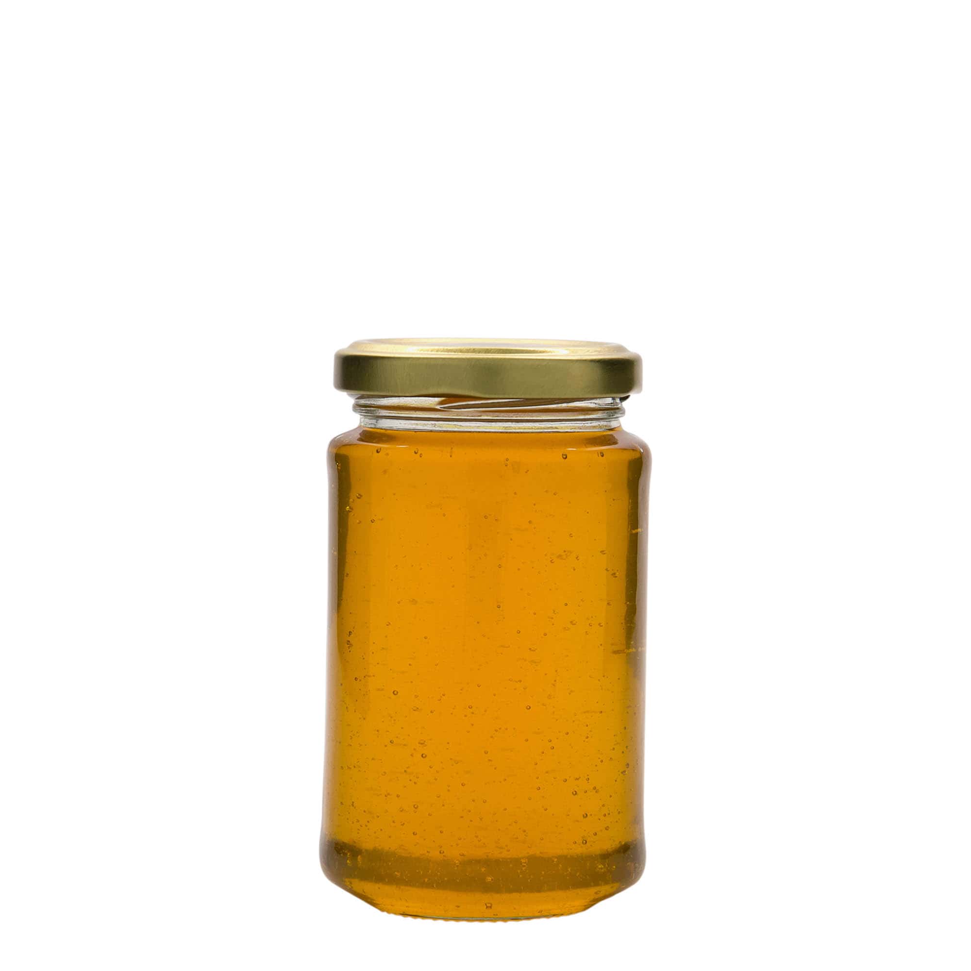 250 ml hohes Rundglas, Mündung: Twist-Off (TO 58)