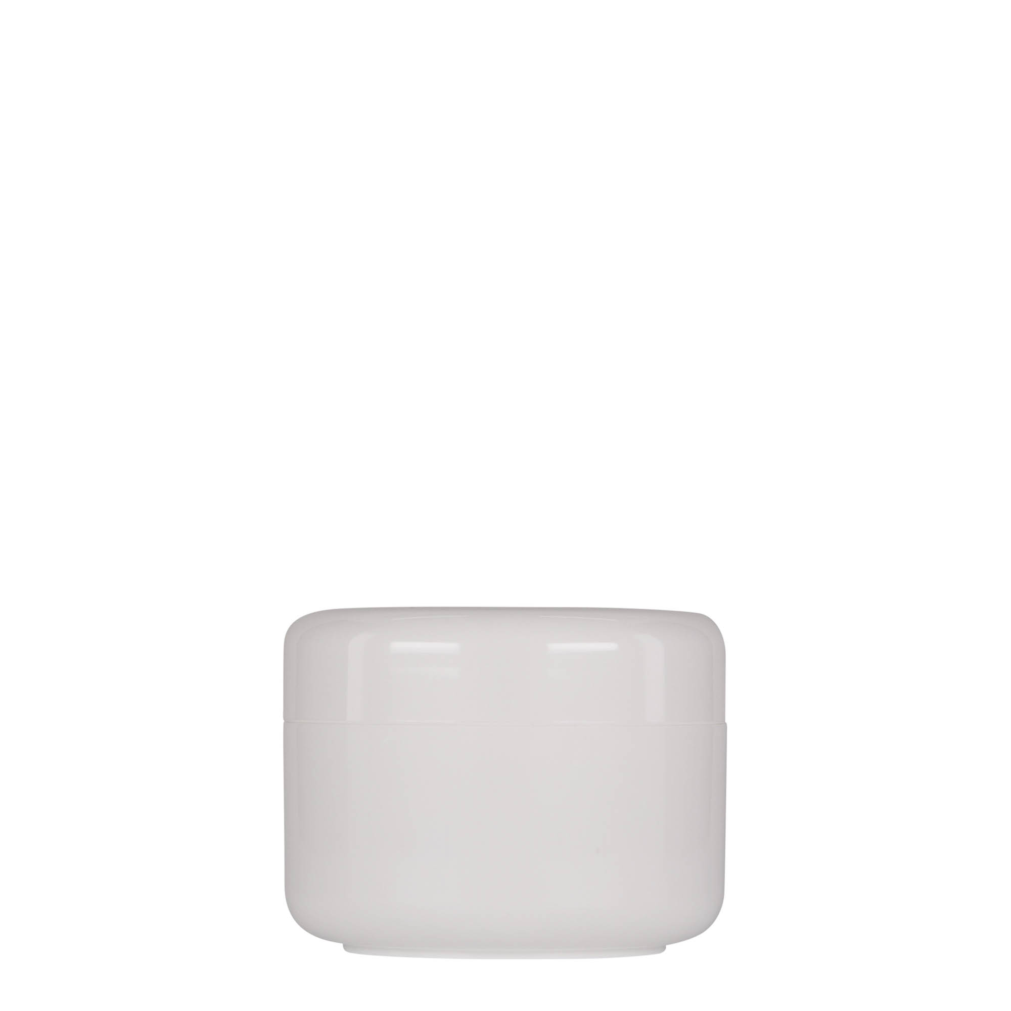 100 ml Kunststoffdose 'Bianca', PP, weiß, Mündung: Schraubverschluss 100 ml Kunststoffdose 'Bianca', PP, weiß, Mündung: Schraubverschluss