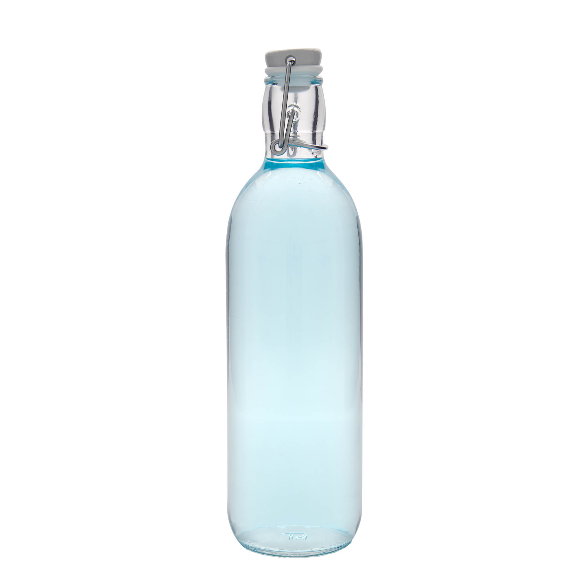 1.000 ml Glasflasche «Emilia», Mündung: Bügelverschluss