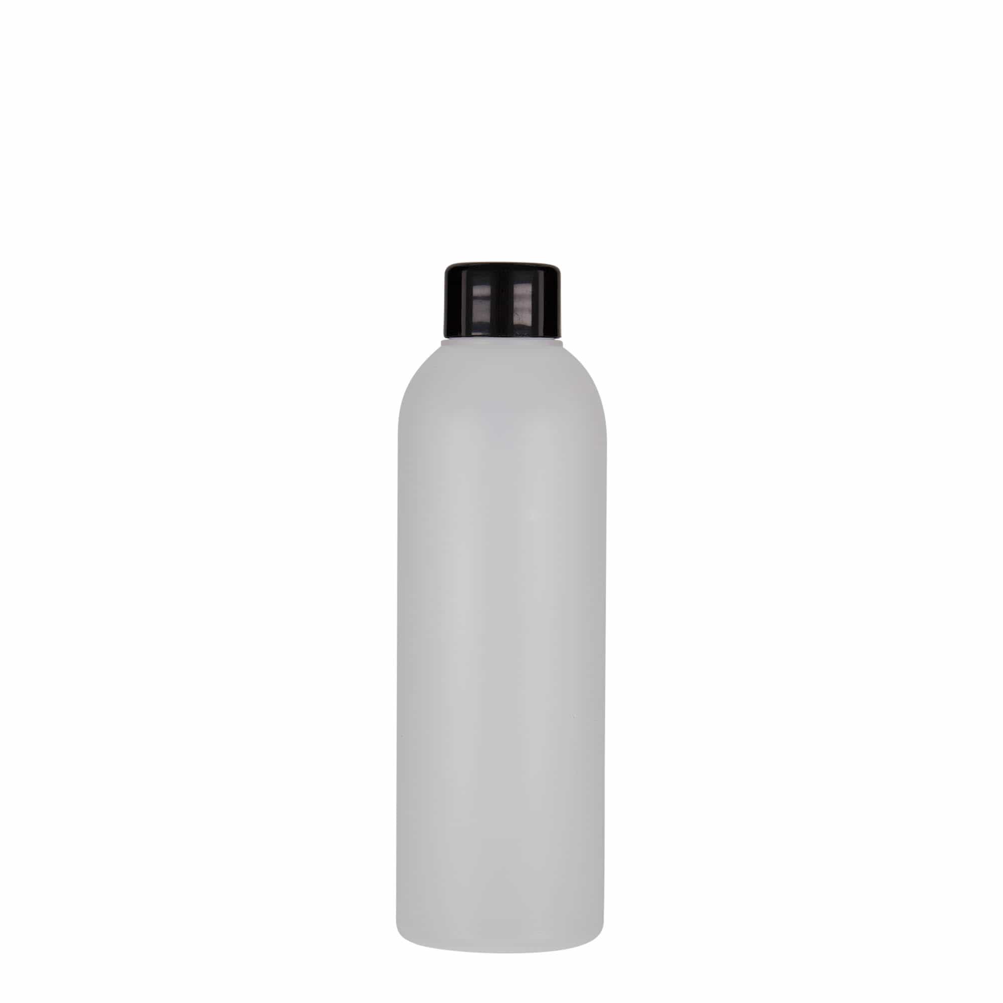 200 ml Kunststoffflasche «Tuffy», HDPE, natur, Mündung:  24/410