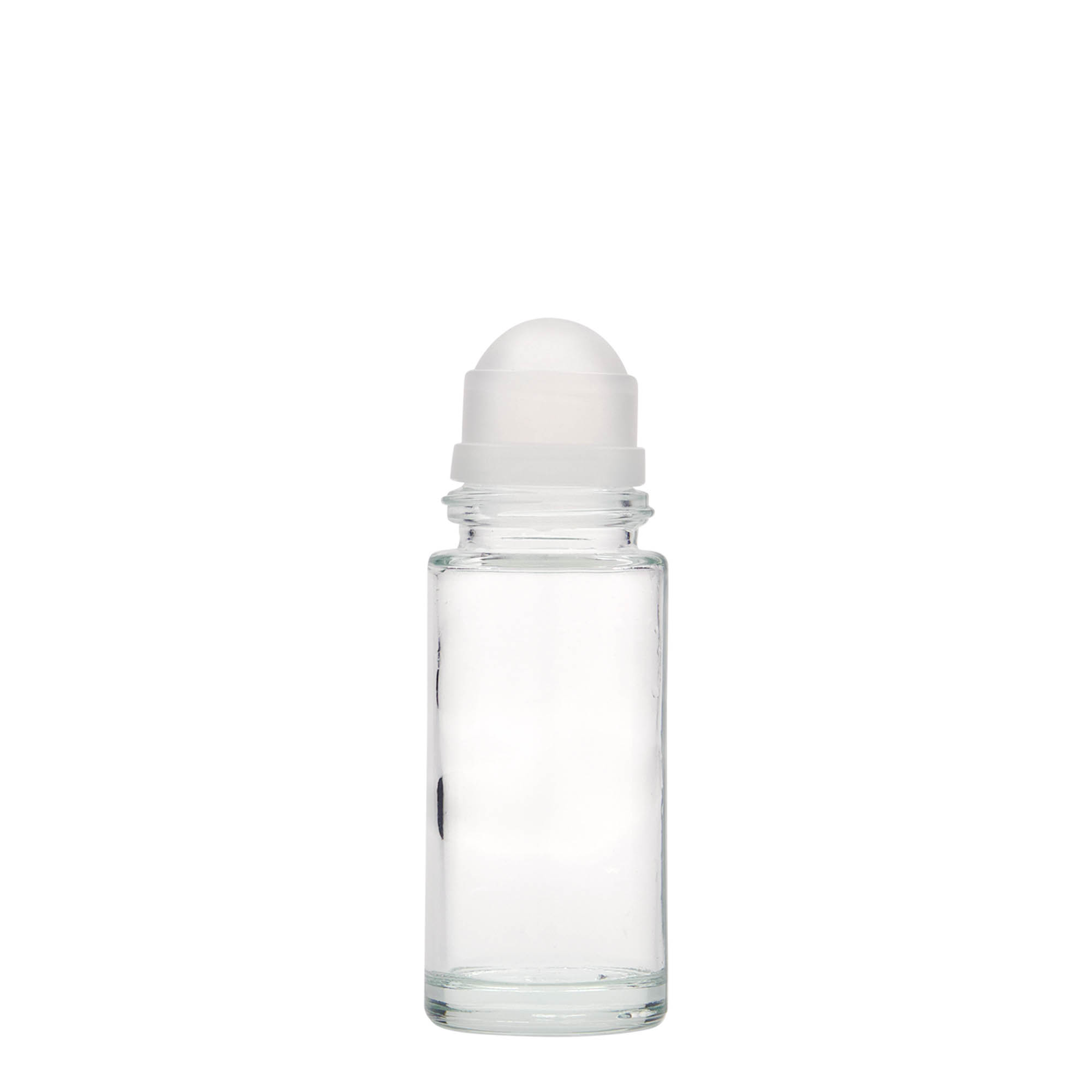 50 ml Roll-On-Flasche, Glas, Mündung: Schraubverschluss