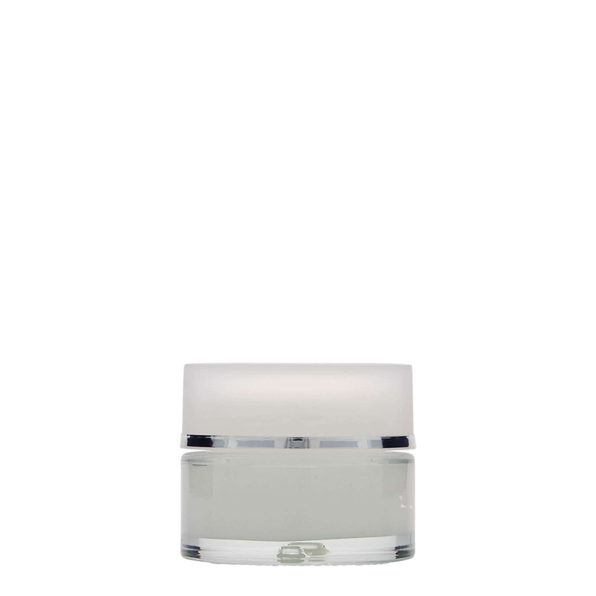 30 ml Tiegel «Clear Edition», Glas, Mündung: Schraubverschluss