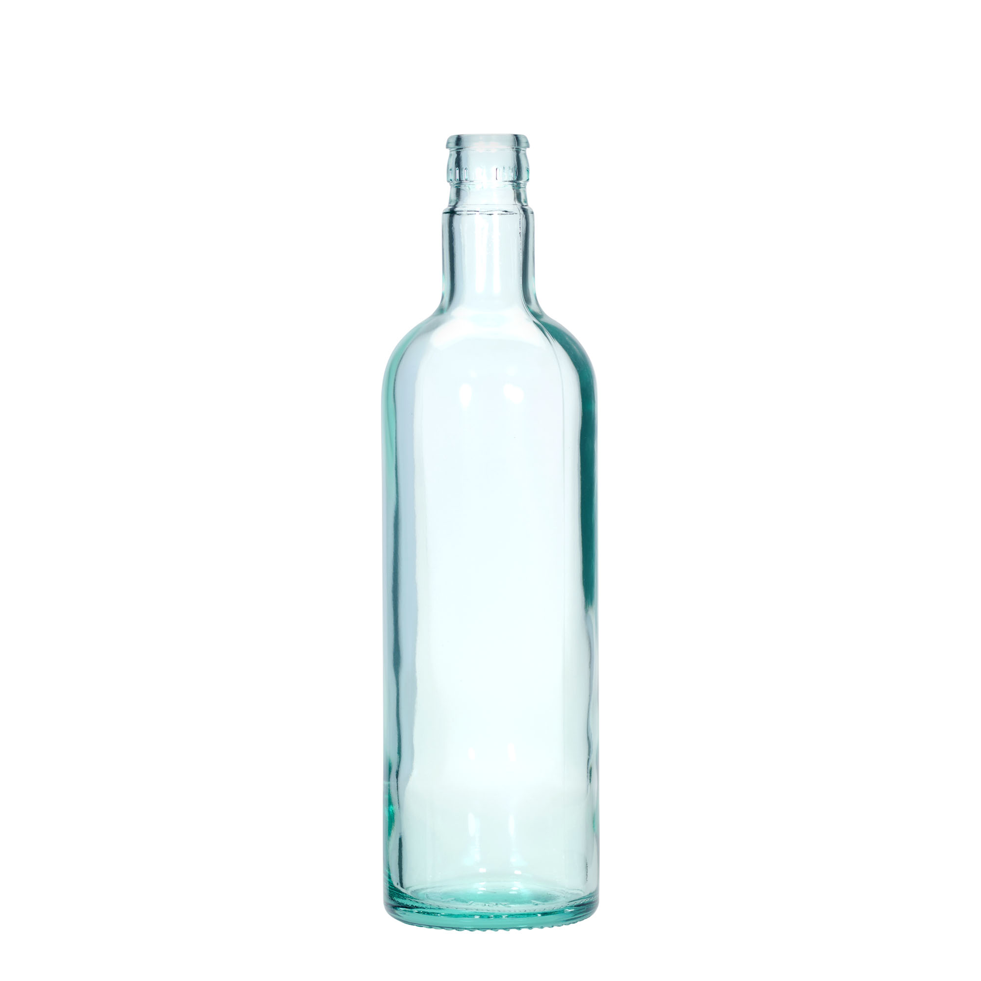 750 ml Essig-/Ölflasche 'Willy New', Glas, lichtgrün, Mündung: DOP