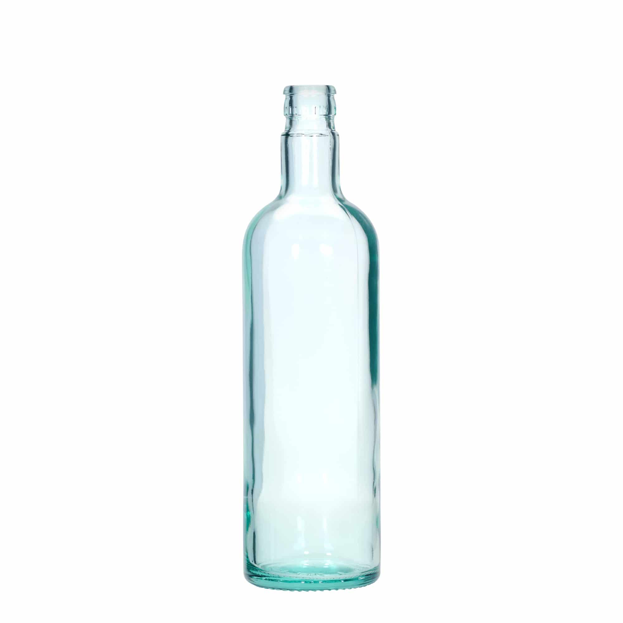 750 ml Essig-/Ölflasche 'Willy New', Glas, lichtgrün, Mündung: DOP