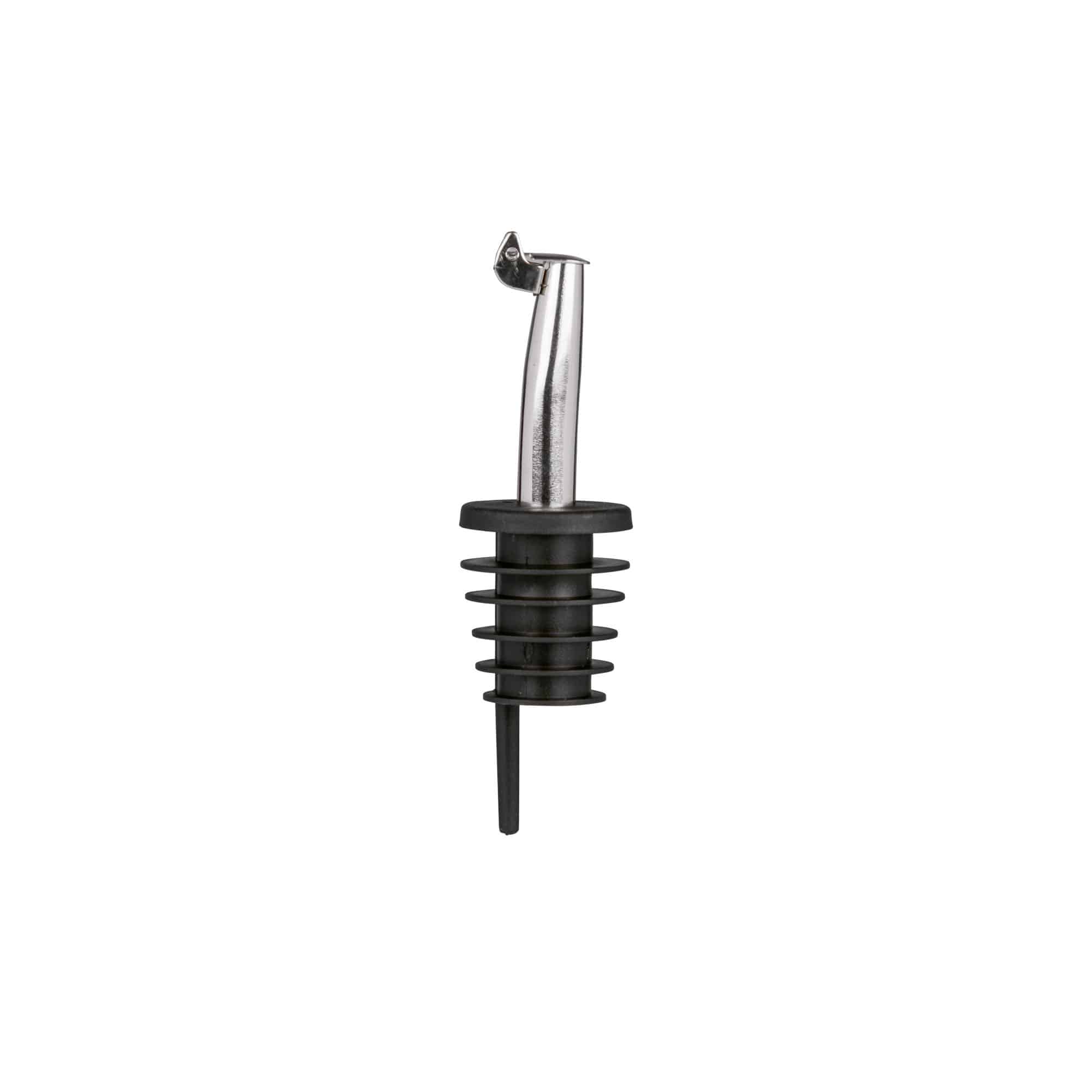 Ausgießer Inox mit Metallklappe, Edelstahl, silber Ausgießer Inox mit Metallklappe, Edelstahl, silber
