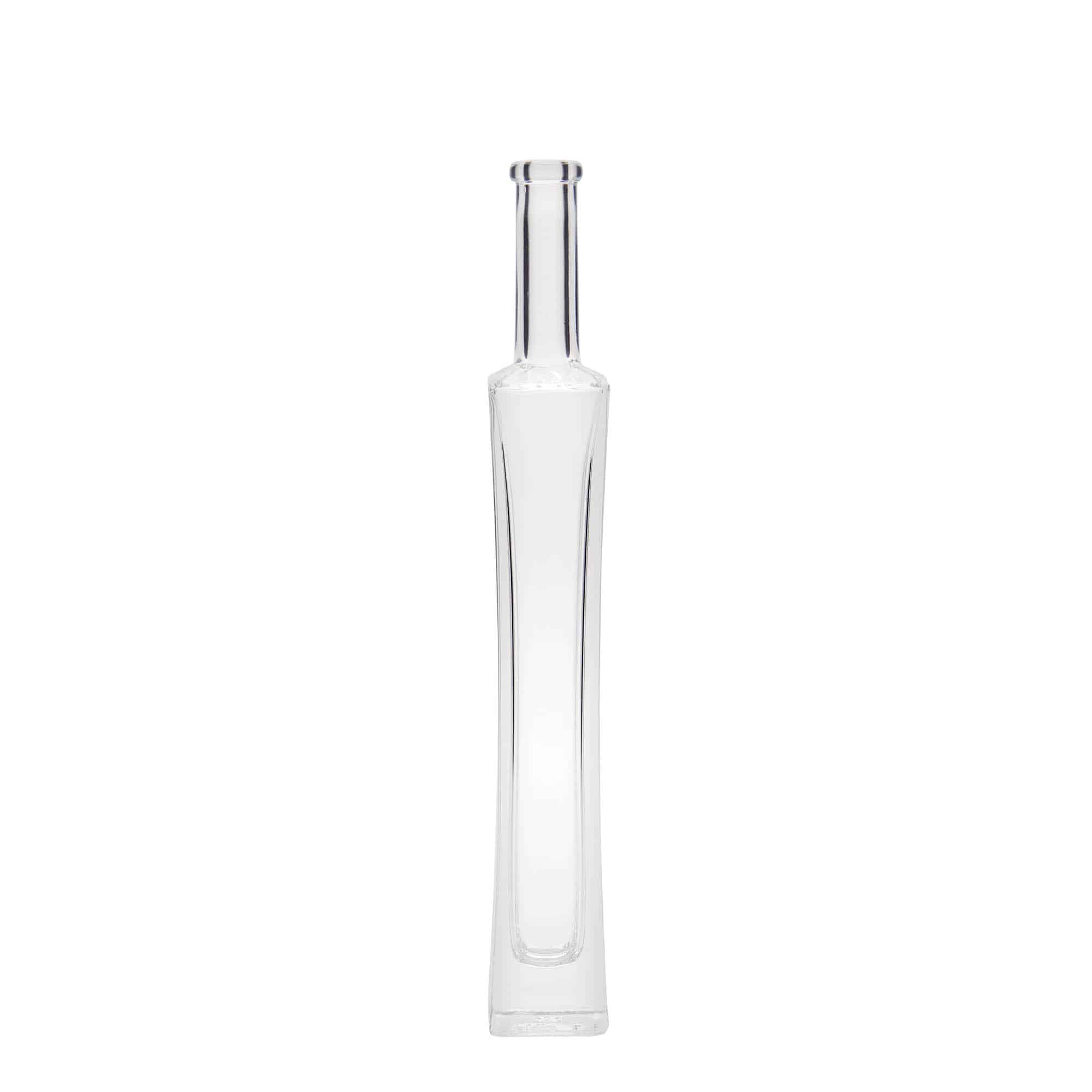 100 ml Glasflasche 'Koko', quadratisch, Mündung: Kork 100 ml Glasflasche 'Koko', quadratisch, Mündung: Kork