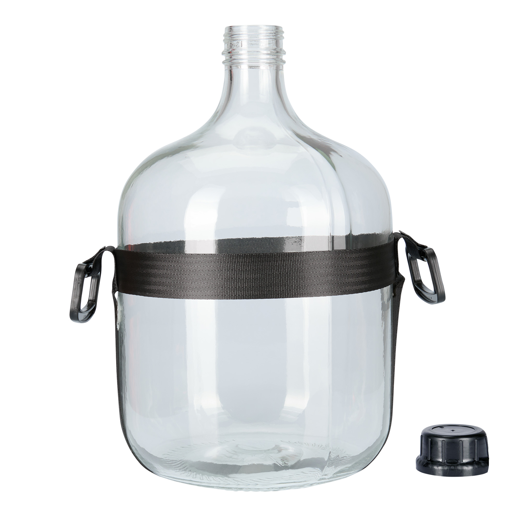25 l Ballonflasche High End, Glas, Mündung: Schraubverschluss