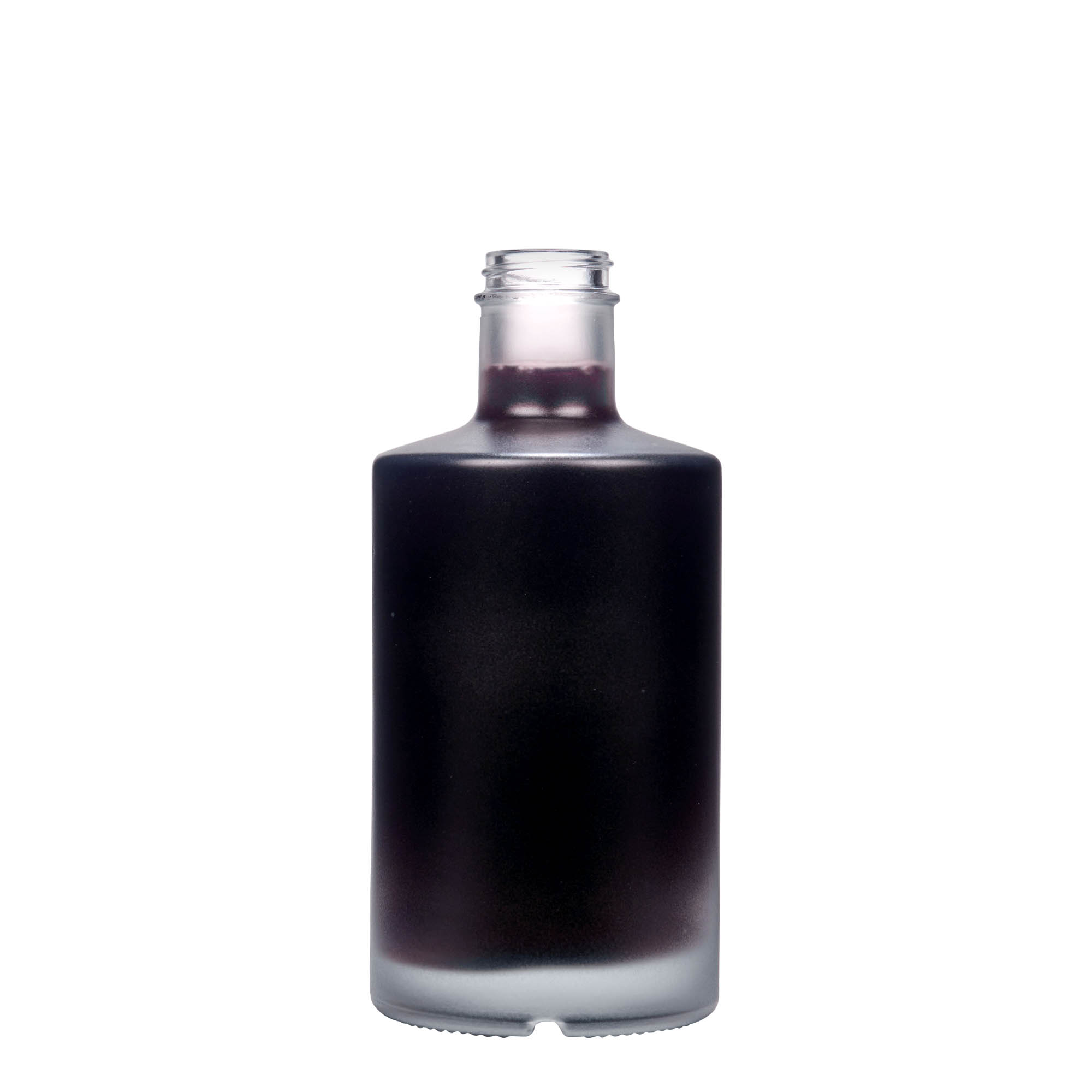 500 ml Glasflasche 'Caroline', geeist, Mündung: GPI 33 500 ml Glasflasche 'Caroline', geeist, Mündung: GPI 33