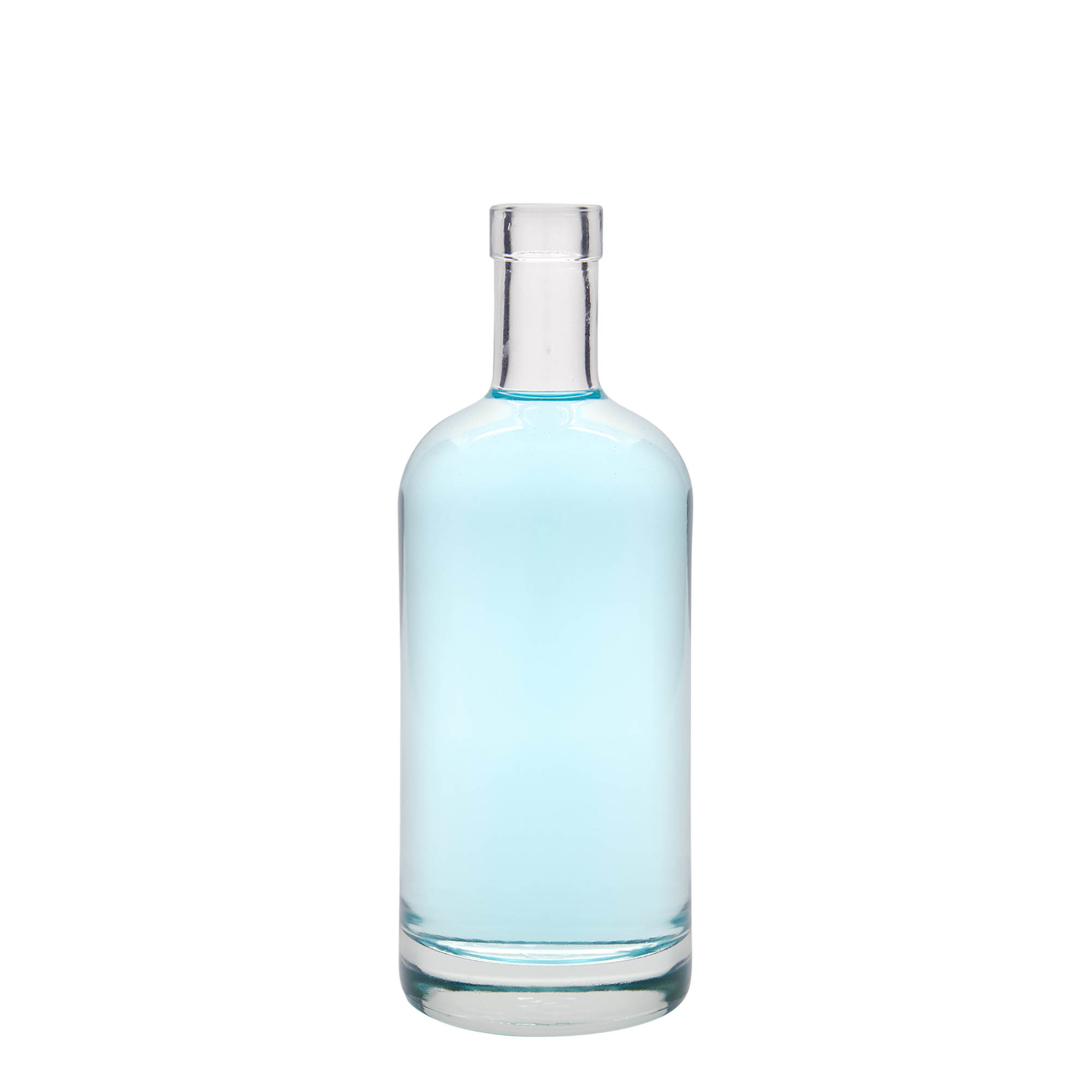 500 ml Glasflasche 'Linea Uno', Mündung: Kork 500 ml Glasflasche 'Linea Uno', Mündung: Kork