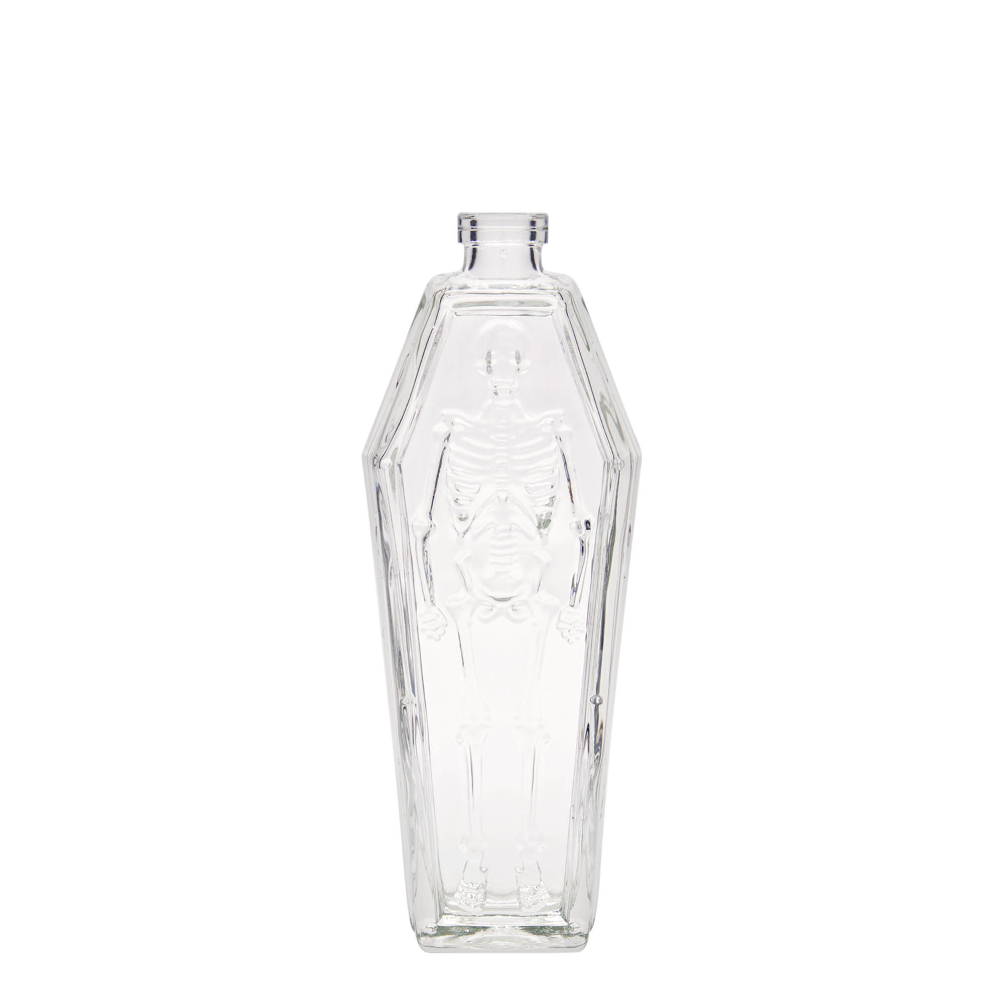 200 ml Glasflasche 'Sarg', Mündung: Kork 200 ml Glasflasche 'Sarg', Mündung: Kork